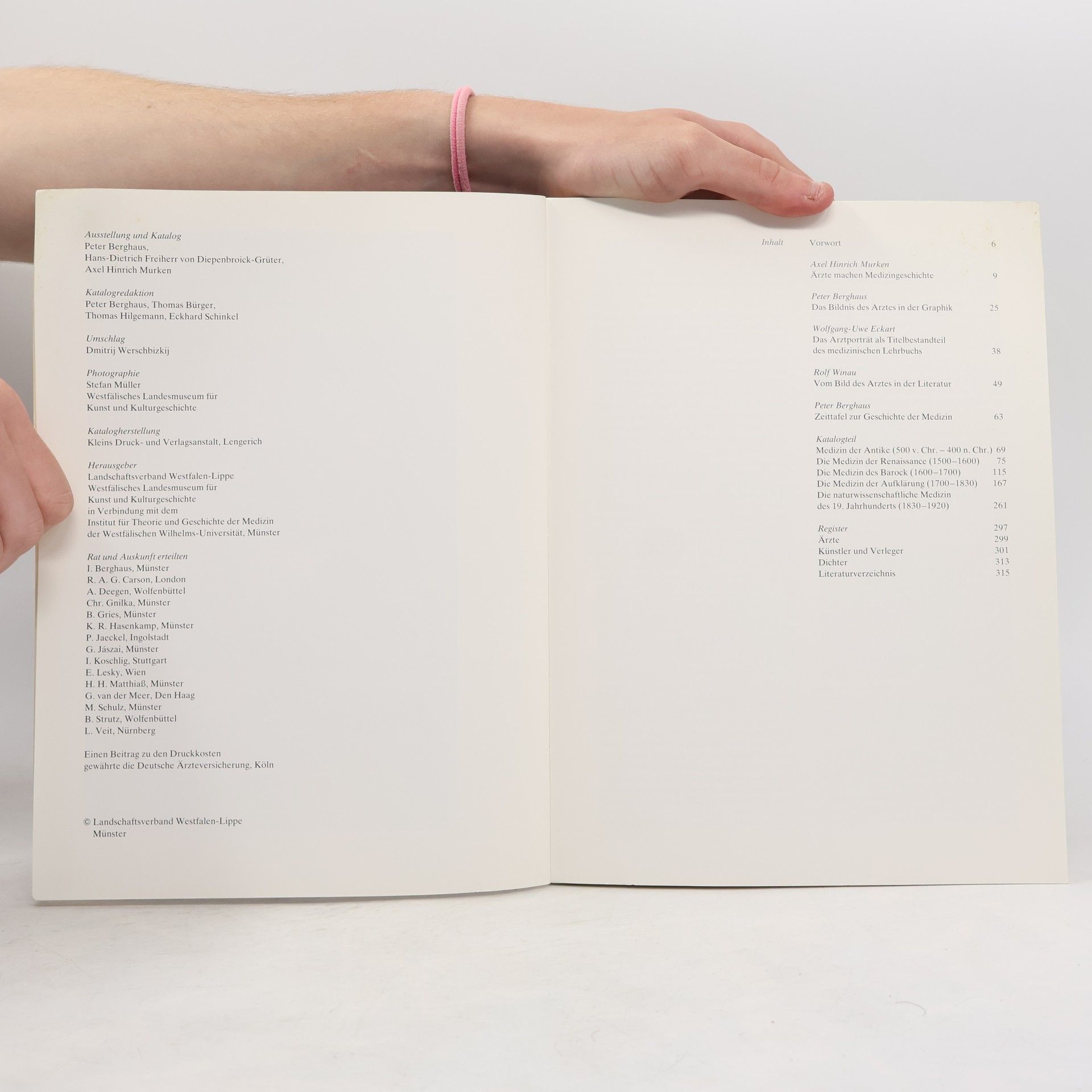 Peter Berghaus Porträt 2: Der Arzt