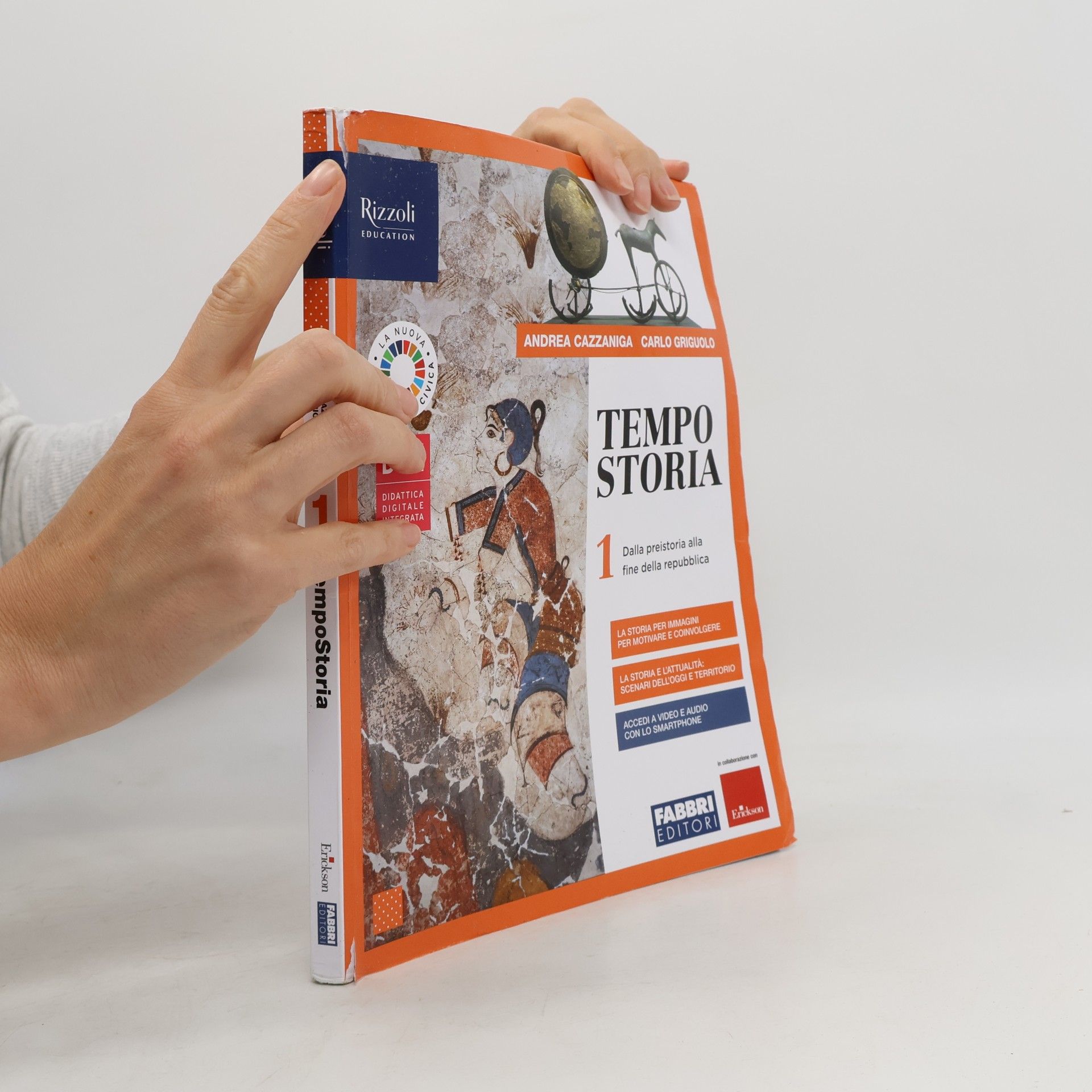 Andrea Cazzaniga Tempostoria. Con Storia per immagini e Covid-19: educazione civica e pandemia. Per le Scuole superiori. Con e-book. Con espansione online (Vol. 1)
