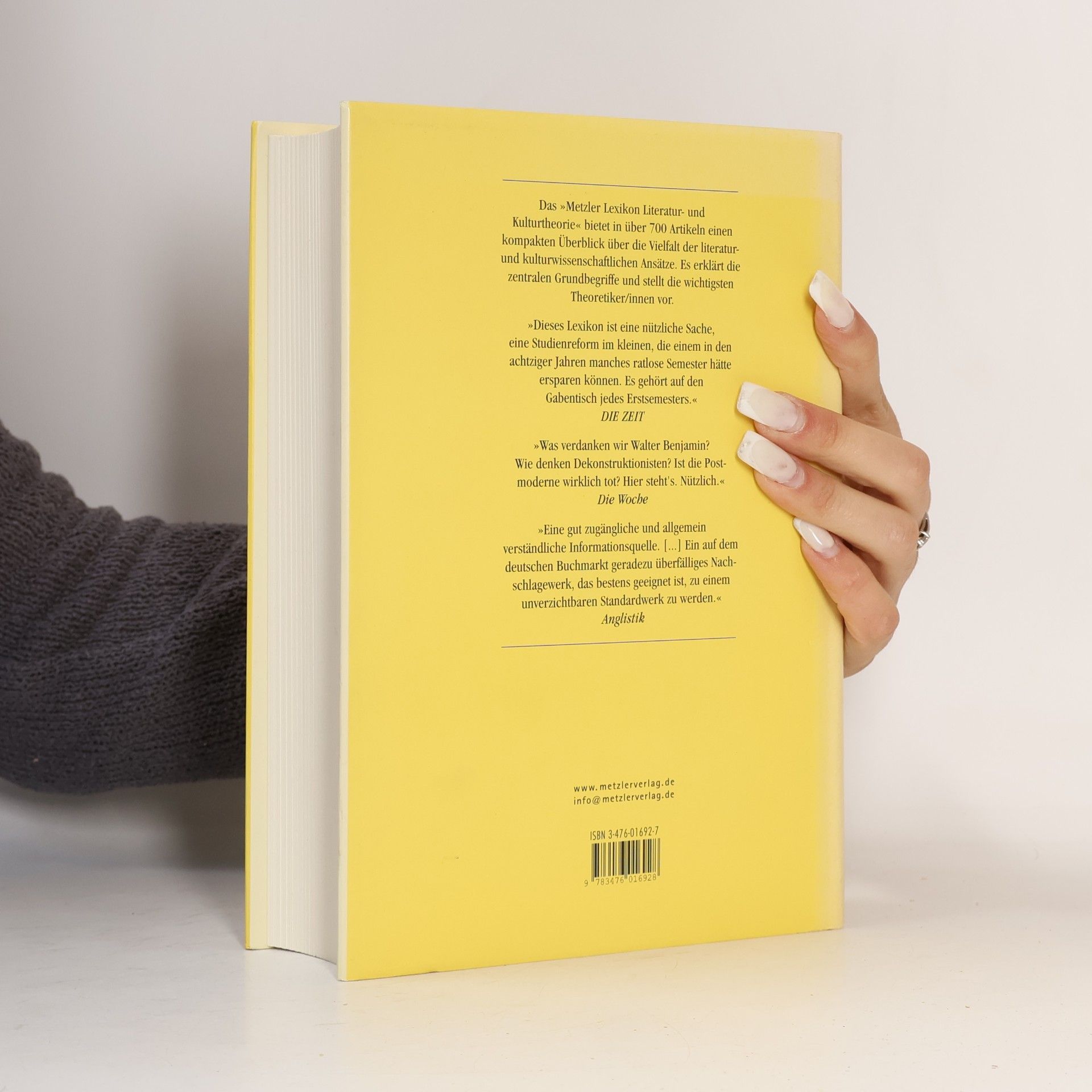 Ansgar Nünning Metzler-Lexikon Literatur- und Kulturtheorie