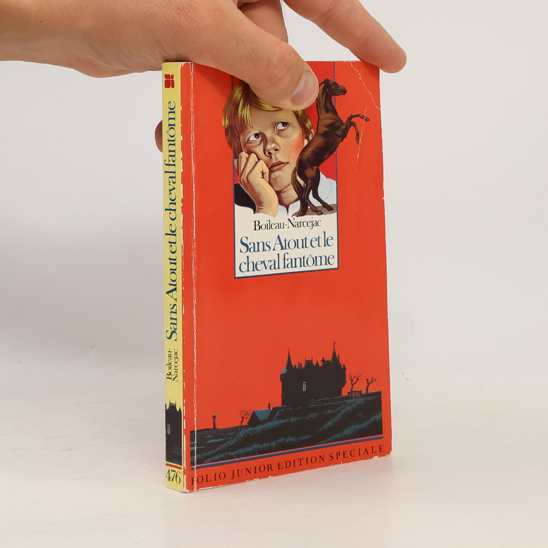 Pierre Boileau Folio Junior: Sans Atout et le cheval fantôme - Edition spéciale