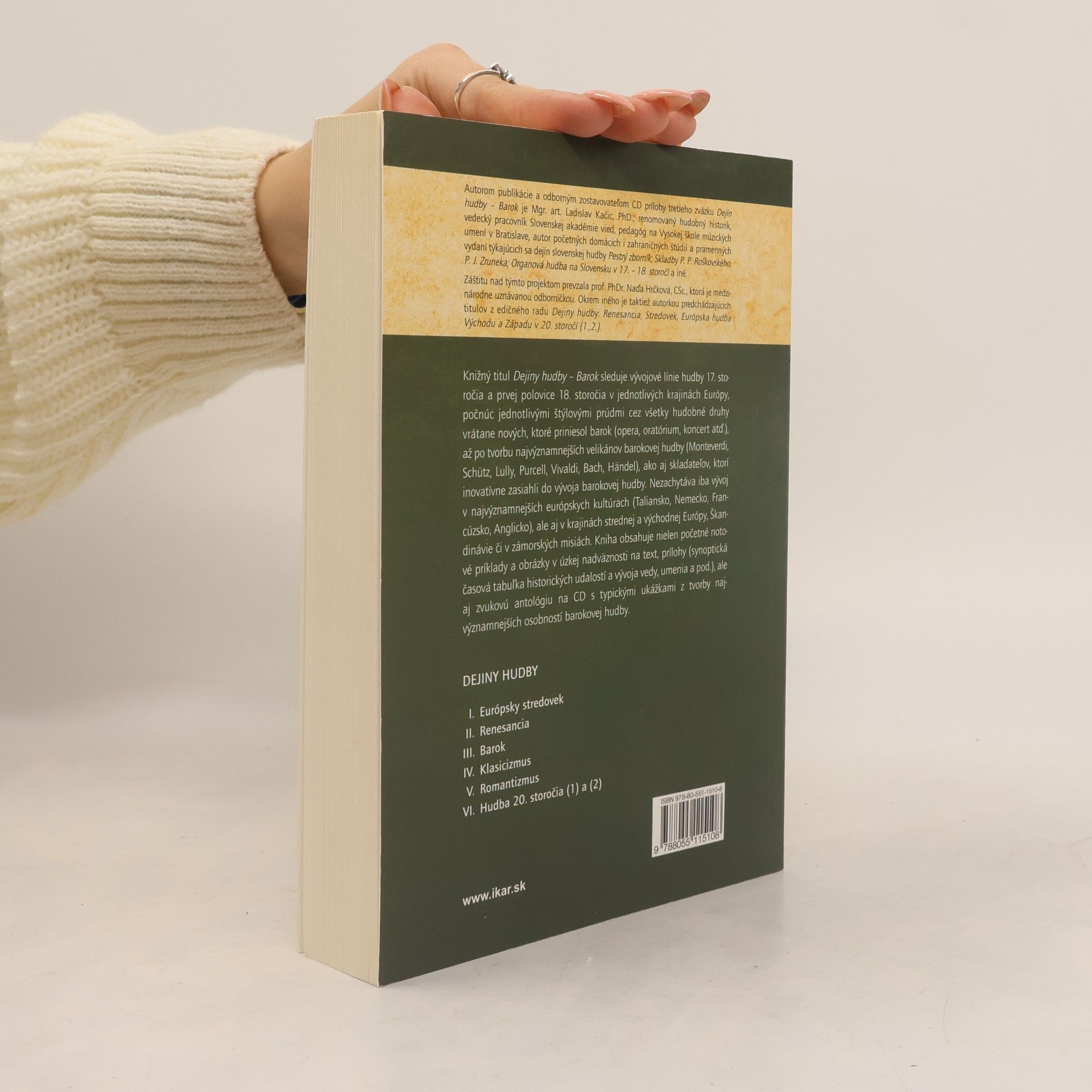 Ladislav Kačic Dejiny hudby III.: Barok