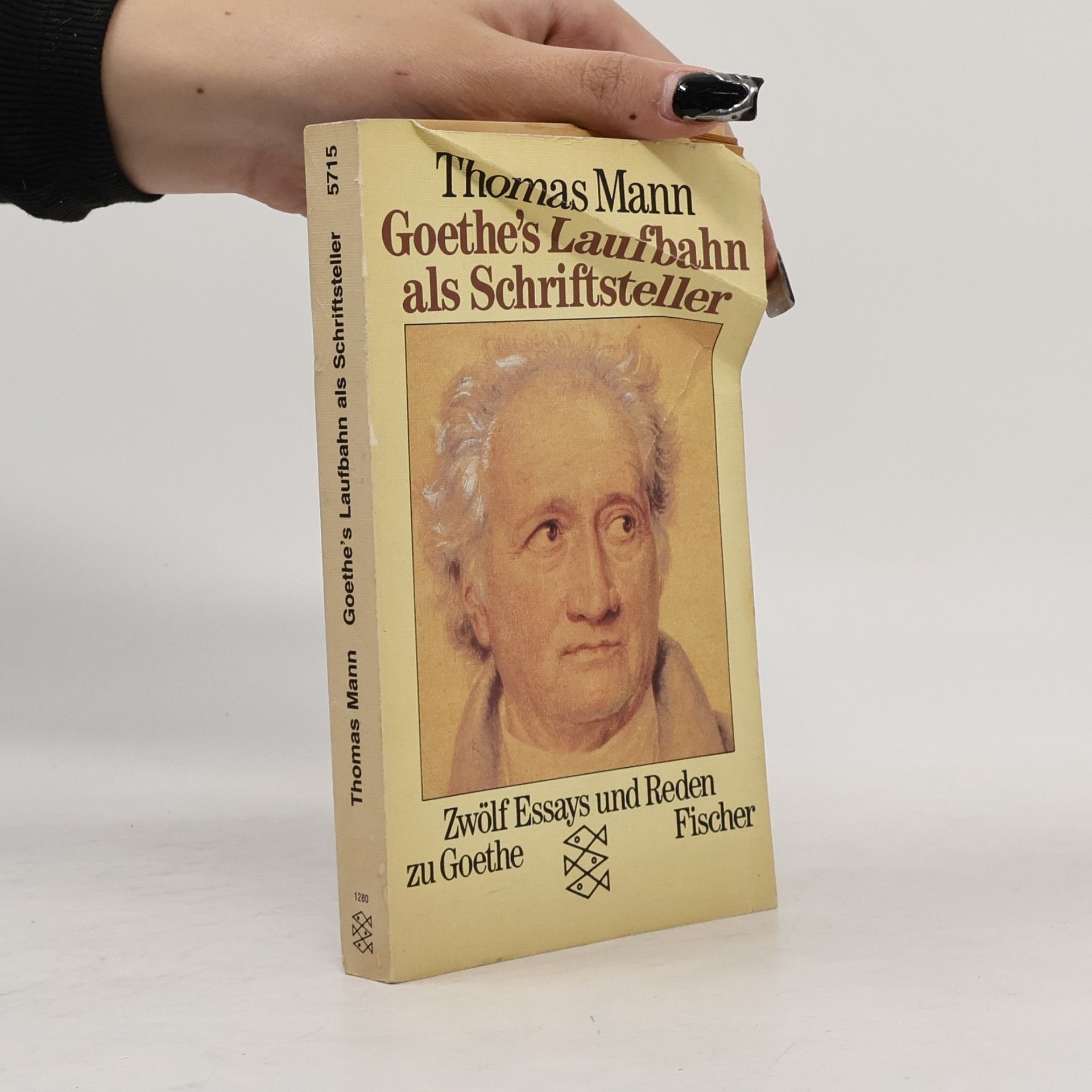 Thomas Mann Goethe's Laufbahn als Schriftsteller