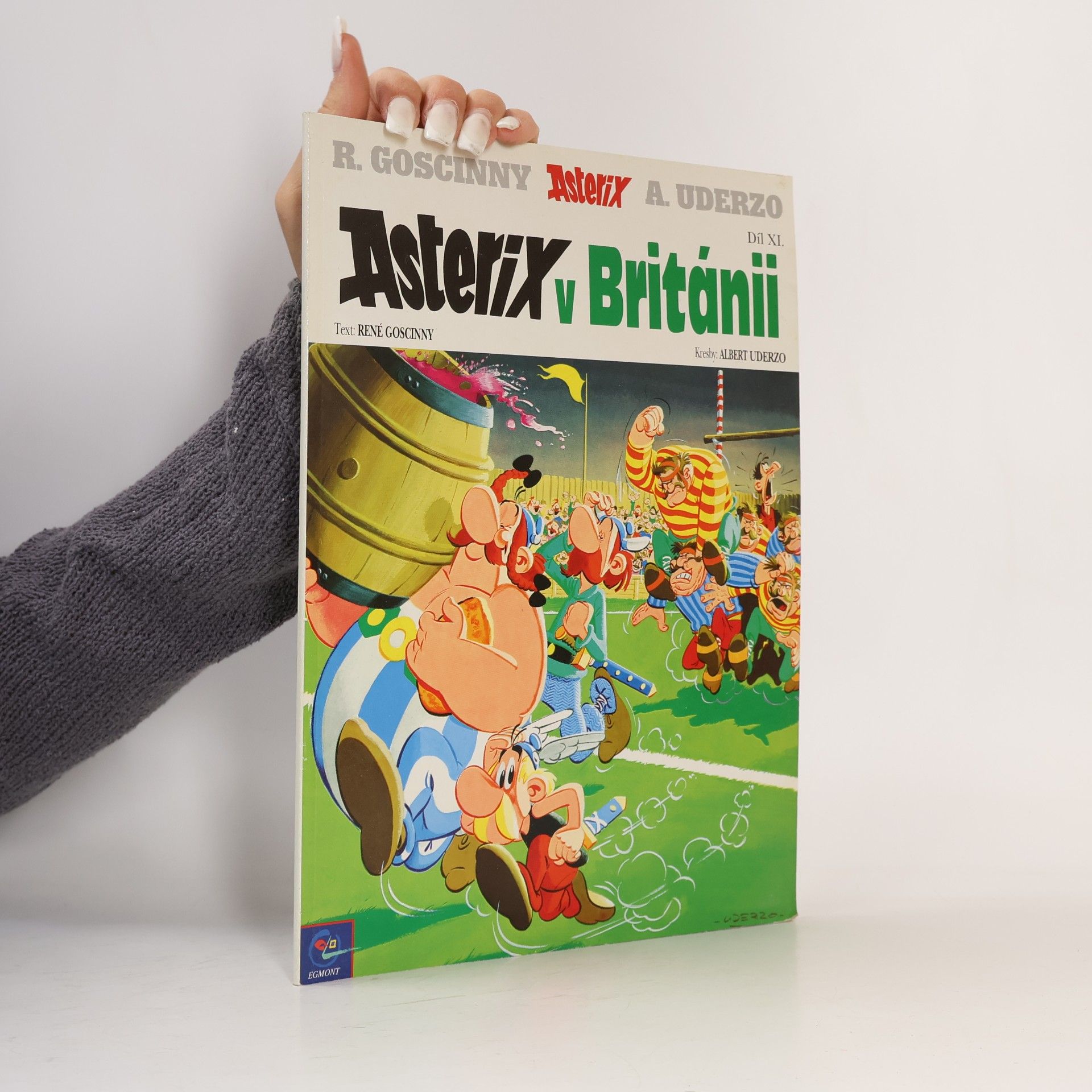 René Goscinny Asterix v Británii