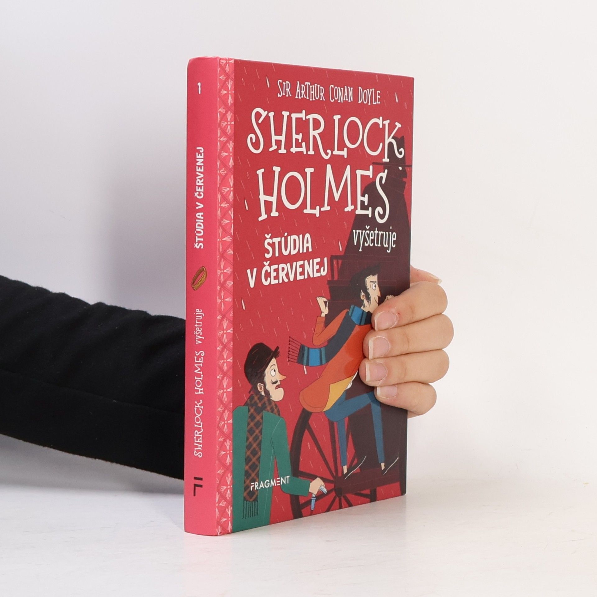 Arthur Conan Doyle Sherlock Holmes vyšetruje. Štúdia v červenej.