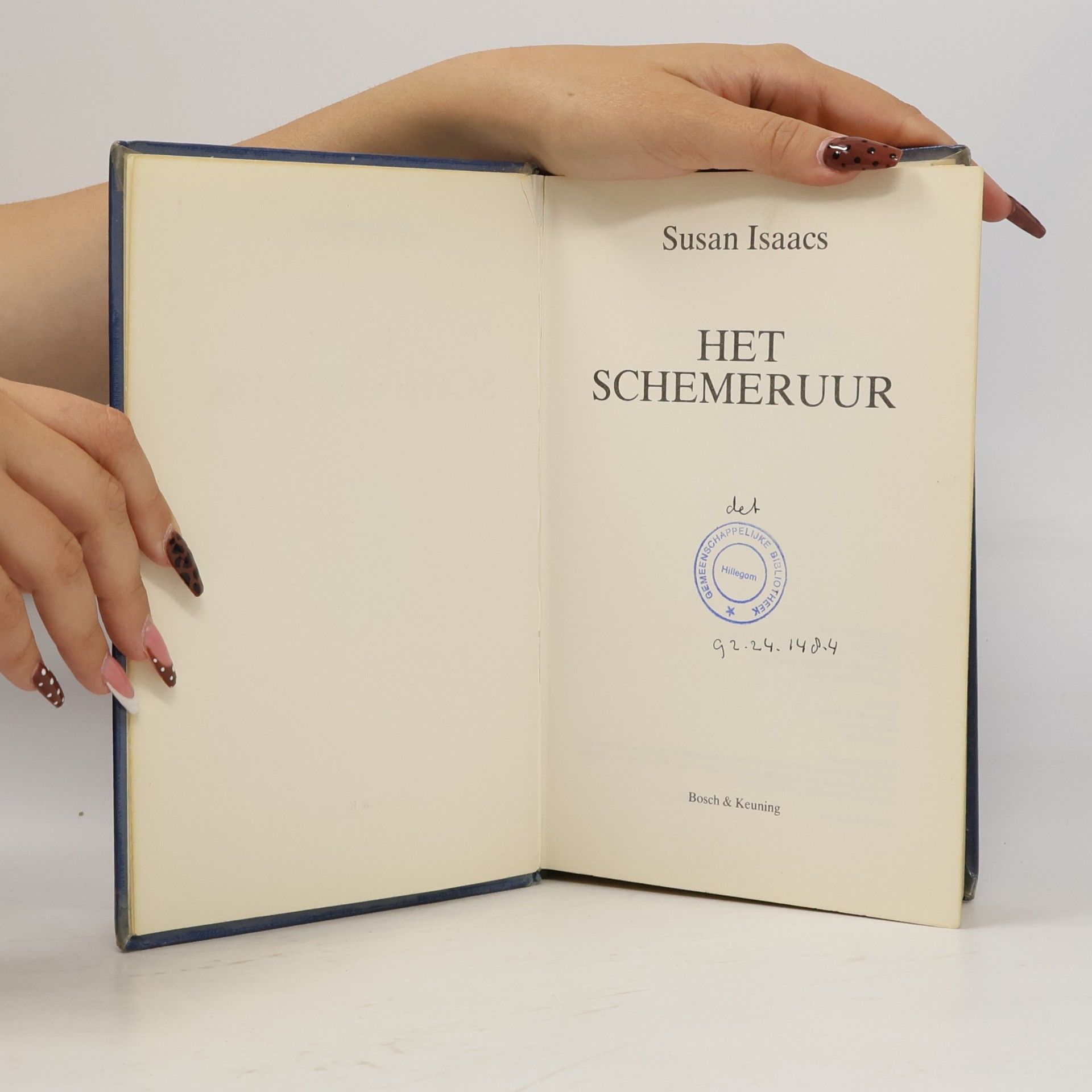 Isaacs, Susan Het schemeruur
