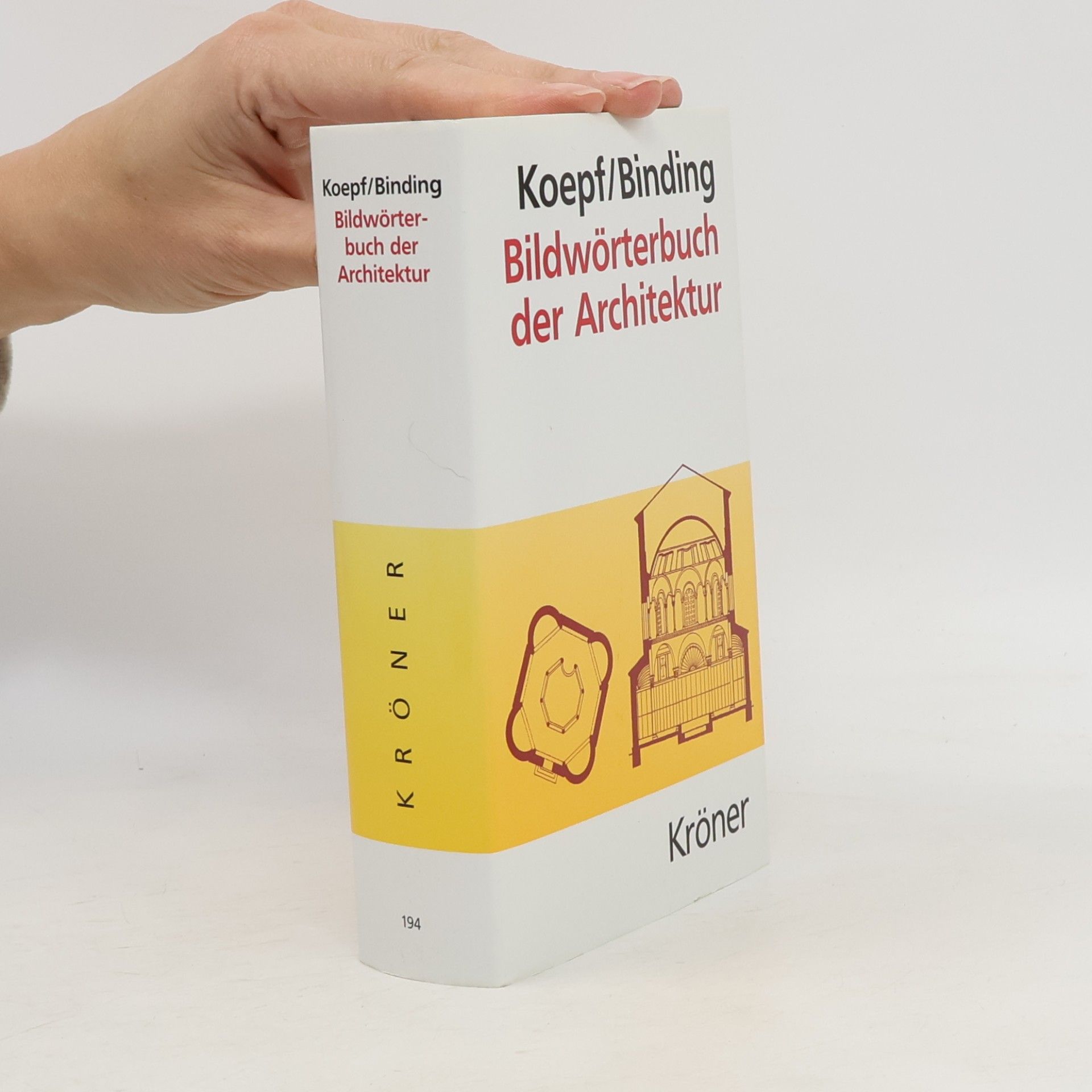 Hans Koepf Bildwörterbuch der Architektur