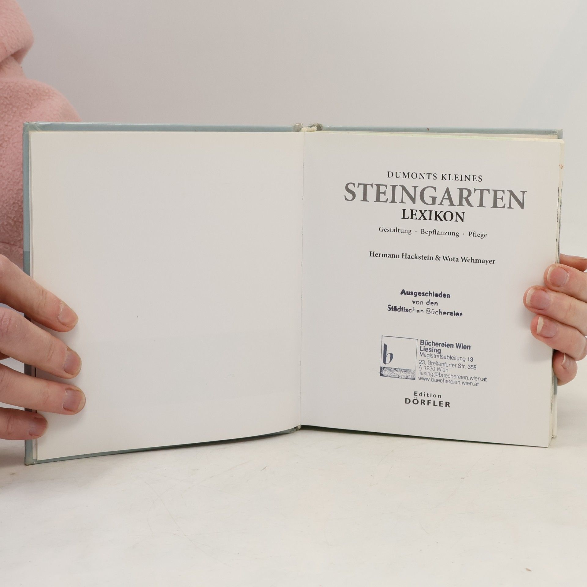 Hermann Hackstein Dumonts kleines Steingarten-Lexikon