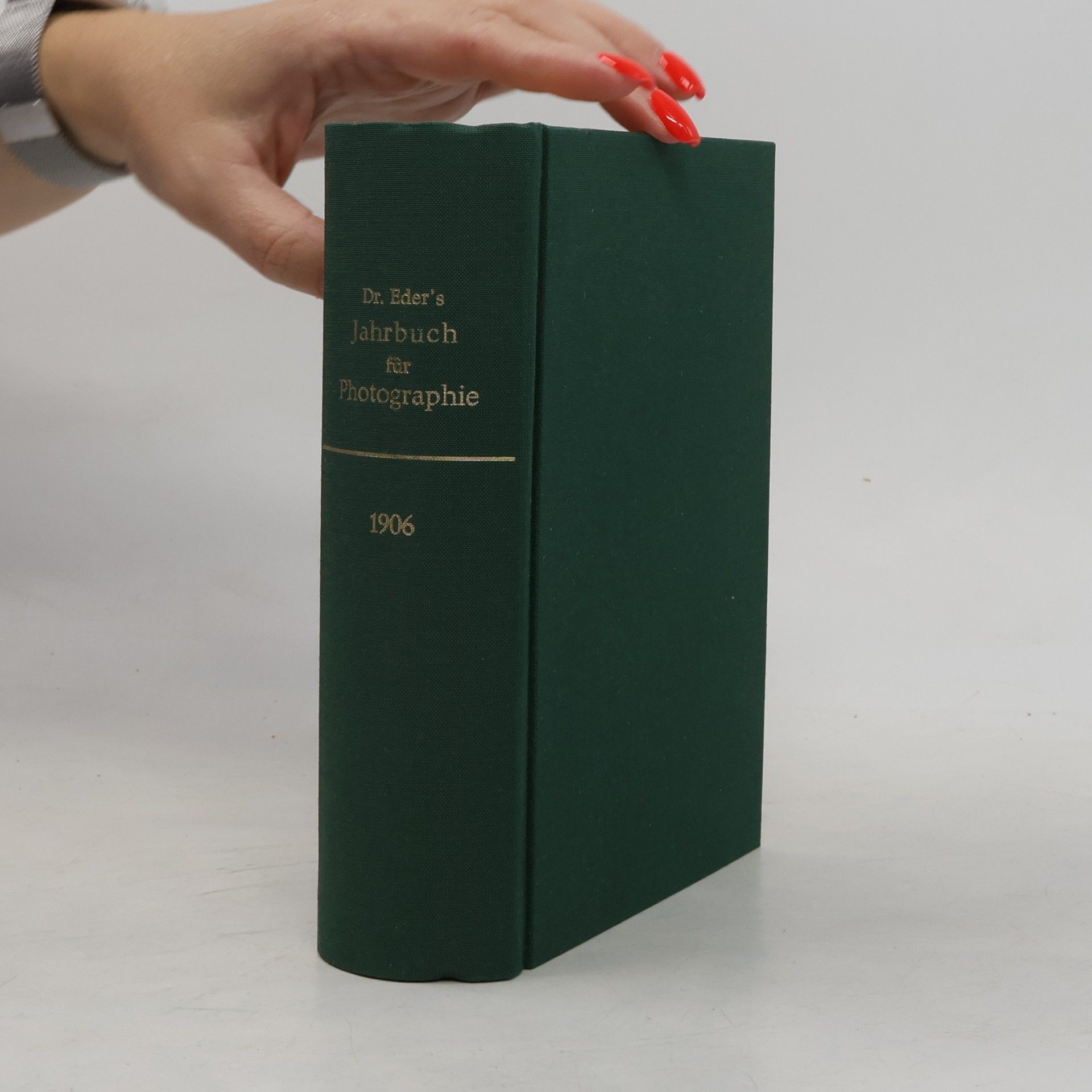 Dr. Eder's Jahrbuch für Photographie 1906