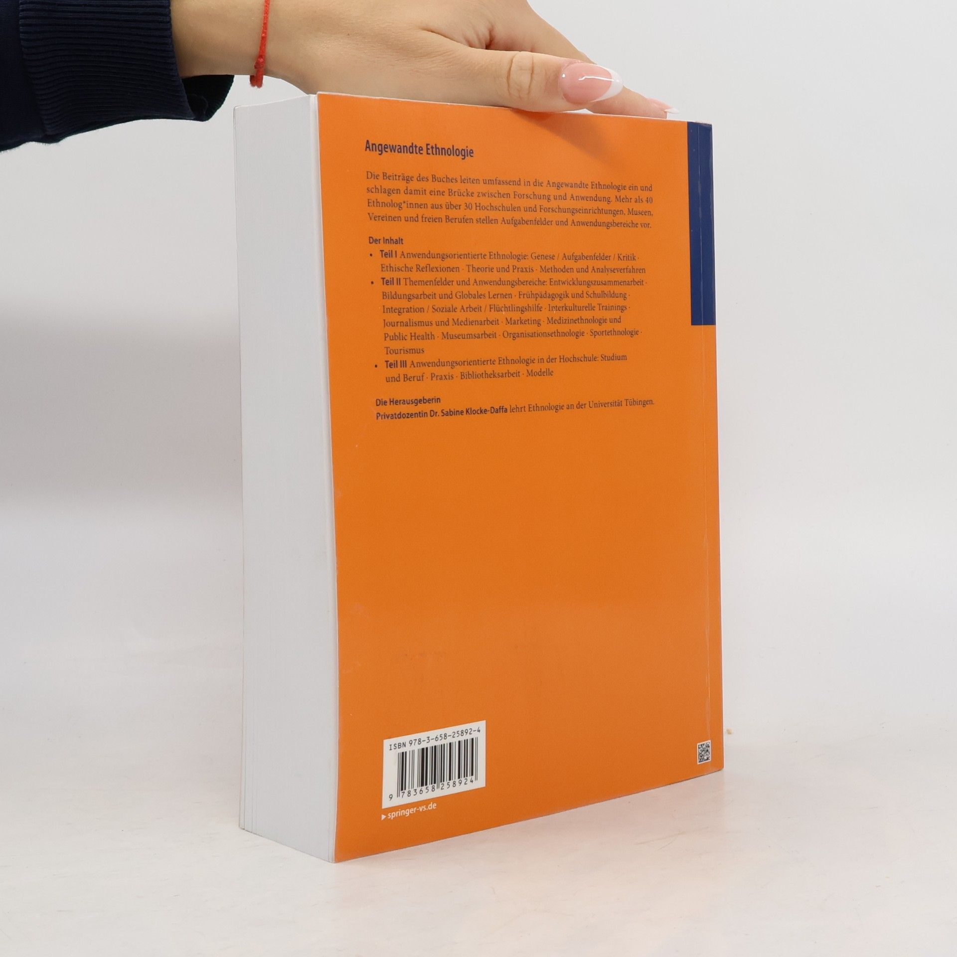 Sabine Klocke Daffa Angewandte Ethnologie