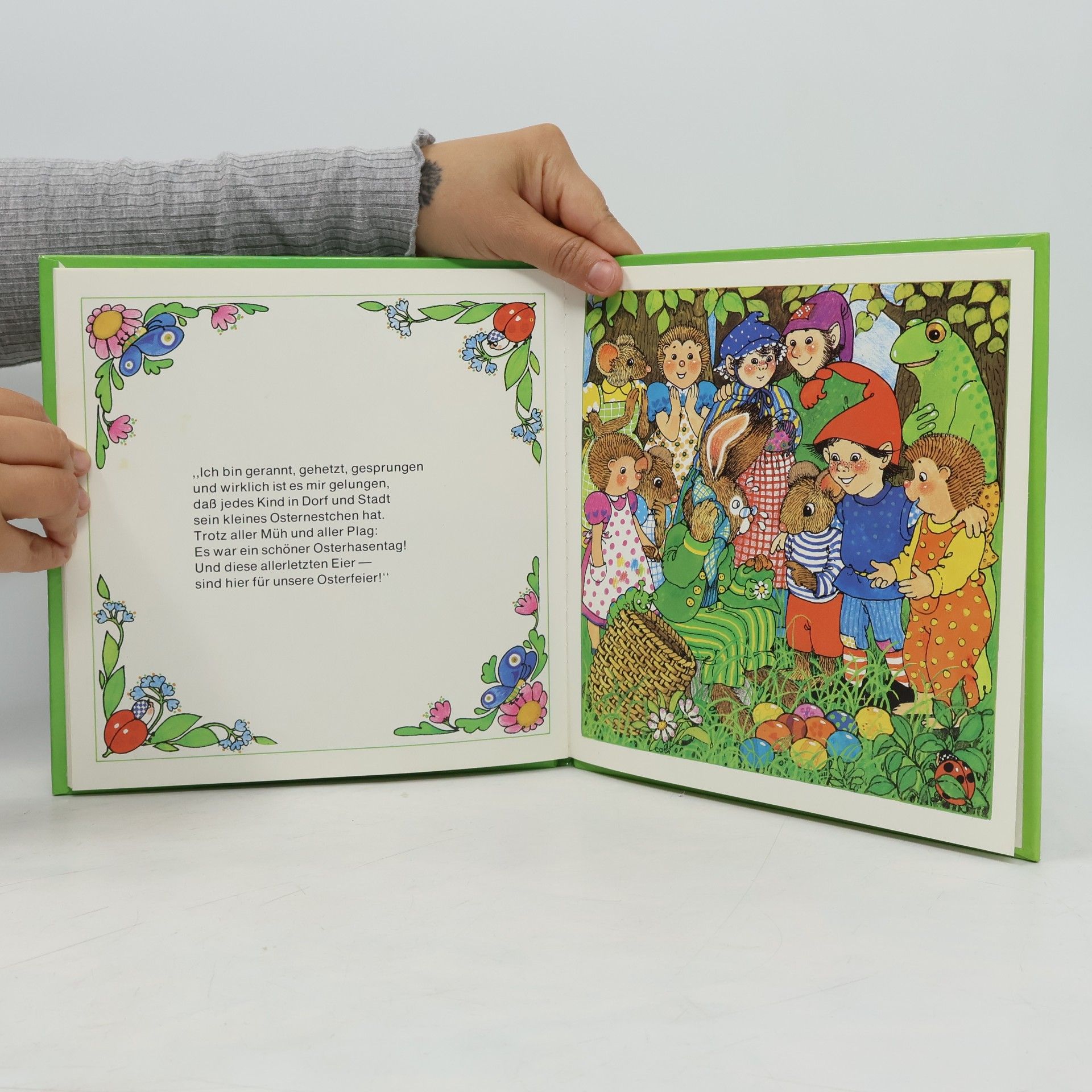 Ursula Beckert Muck, der Wichtel, hilft Familie Hase