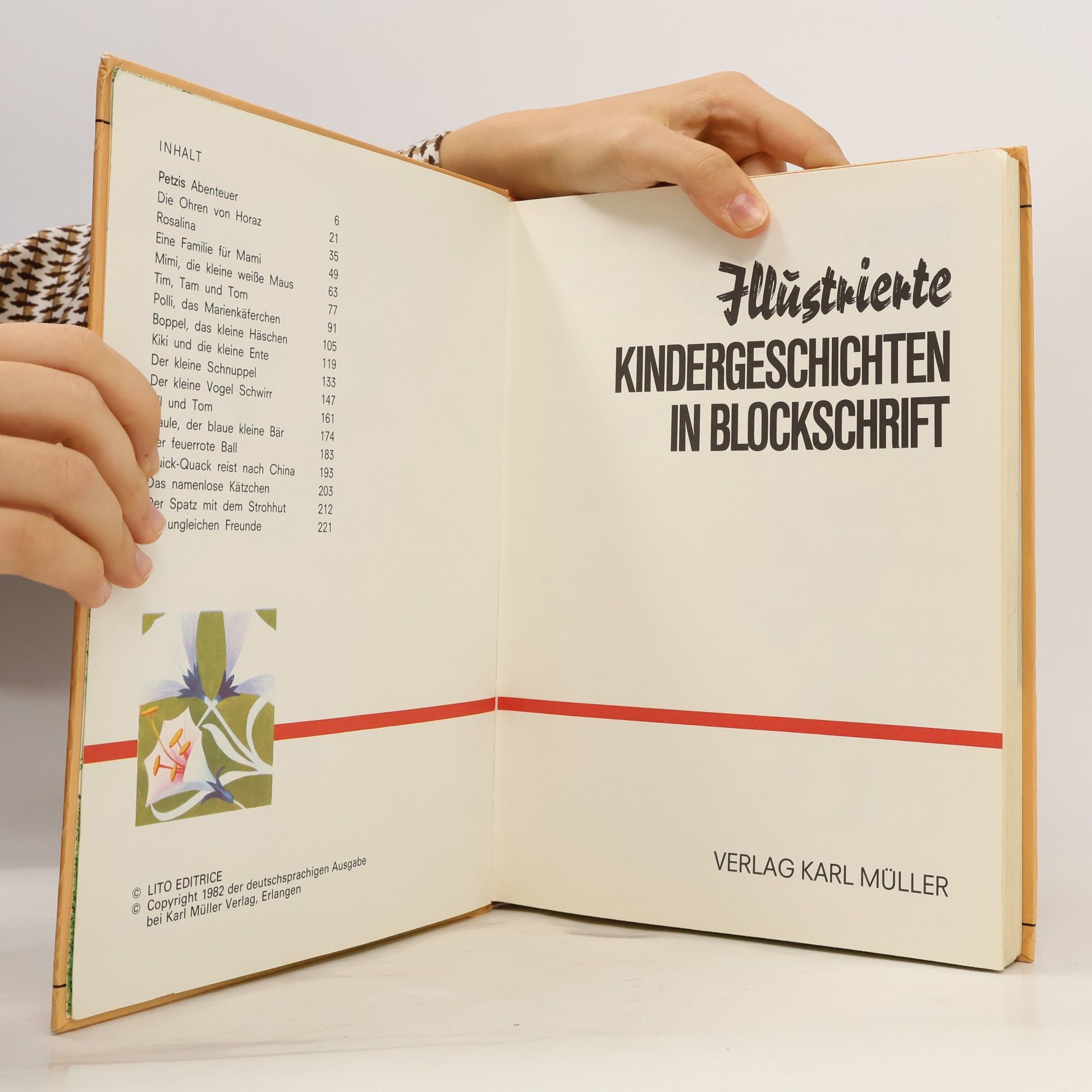 Various authors Illustrierte Kindergeschichten in Blockschrift