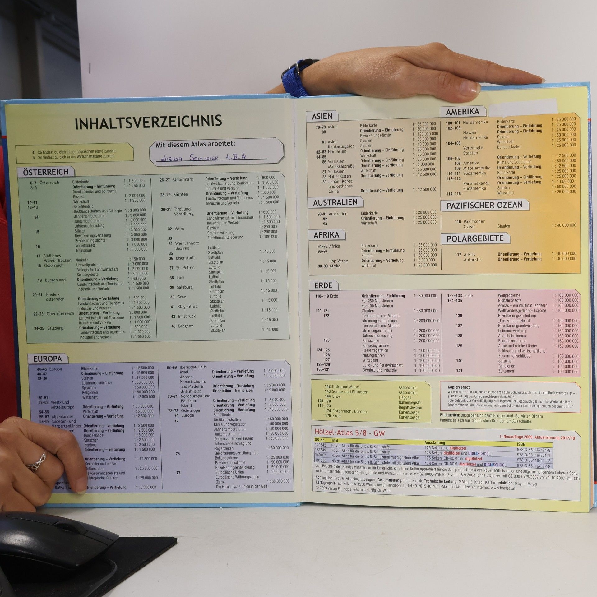 Autorenkollektiv Hölzel-Atlas für die 5. bis 8. Schulstufe
