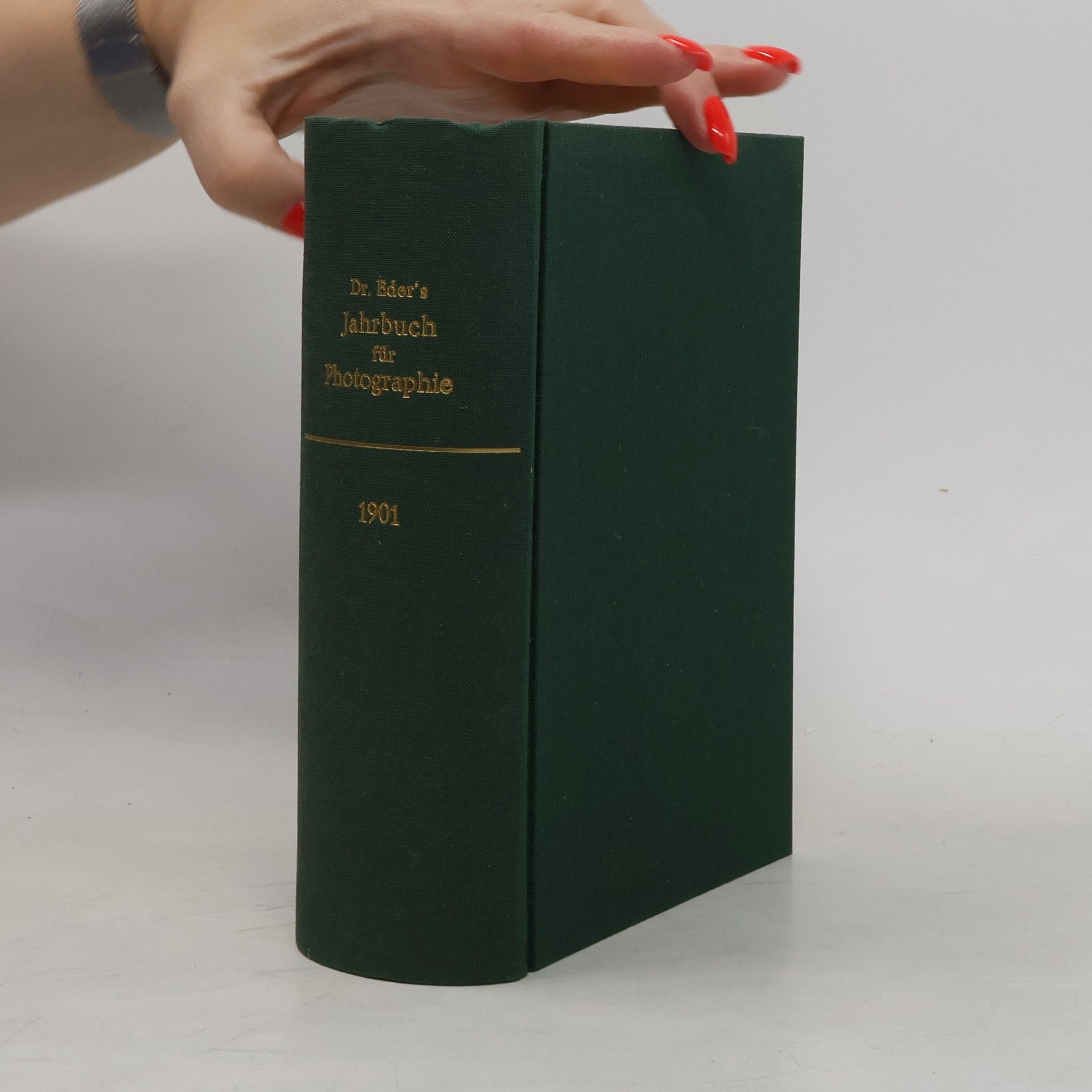 Josef Maria Eder Dr. Eder's Jahrbuch für Photographie 1901