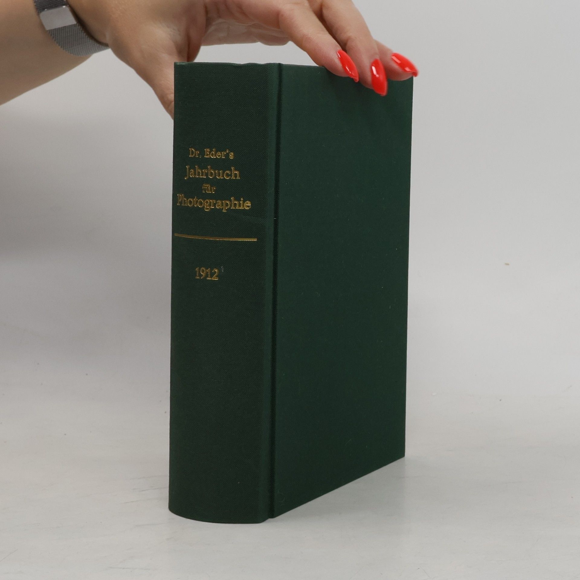 Hofrat Dr. Josef Maria Eder Dr. Eder's Jahrbuch für Photographie 1912