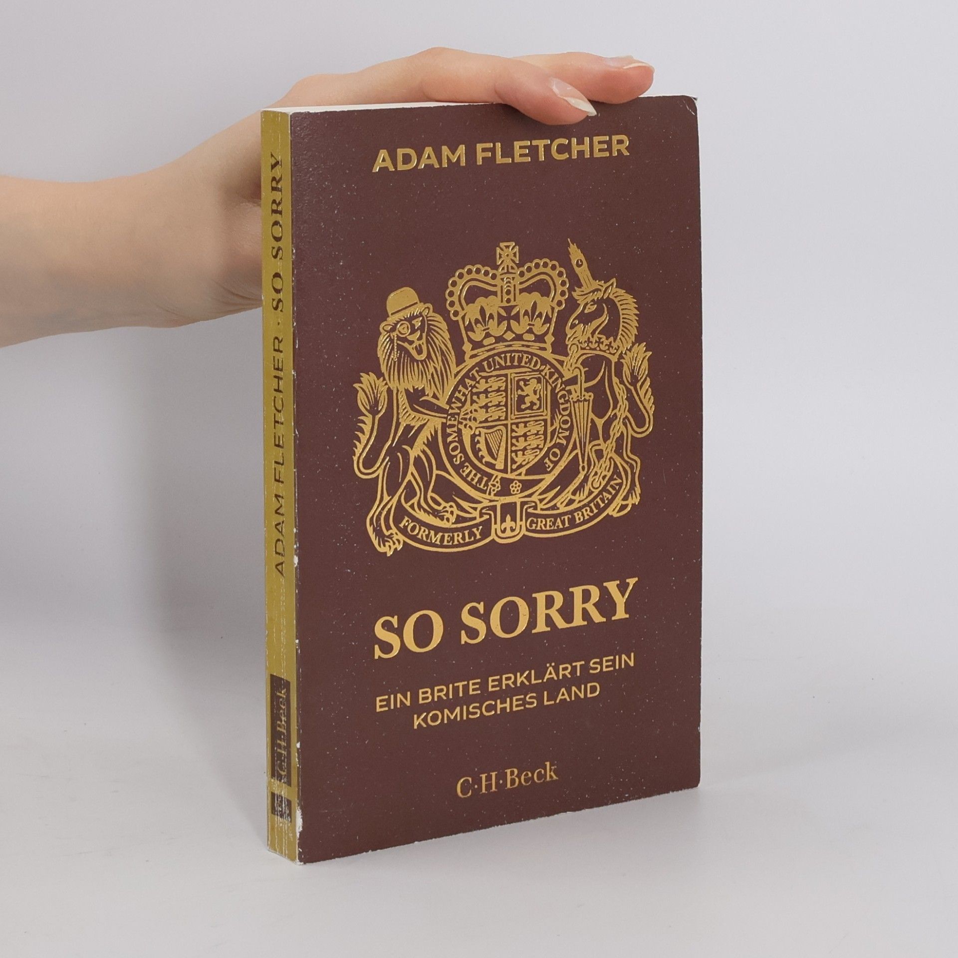 So sorry