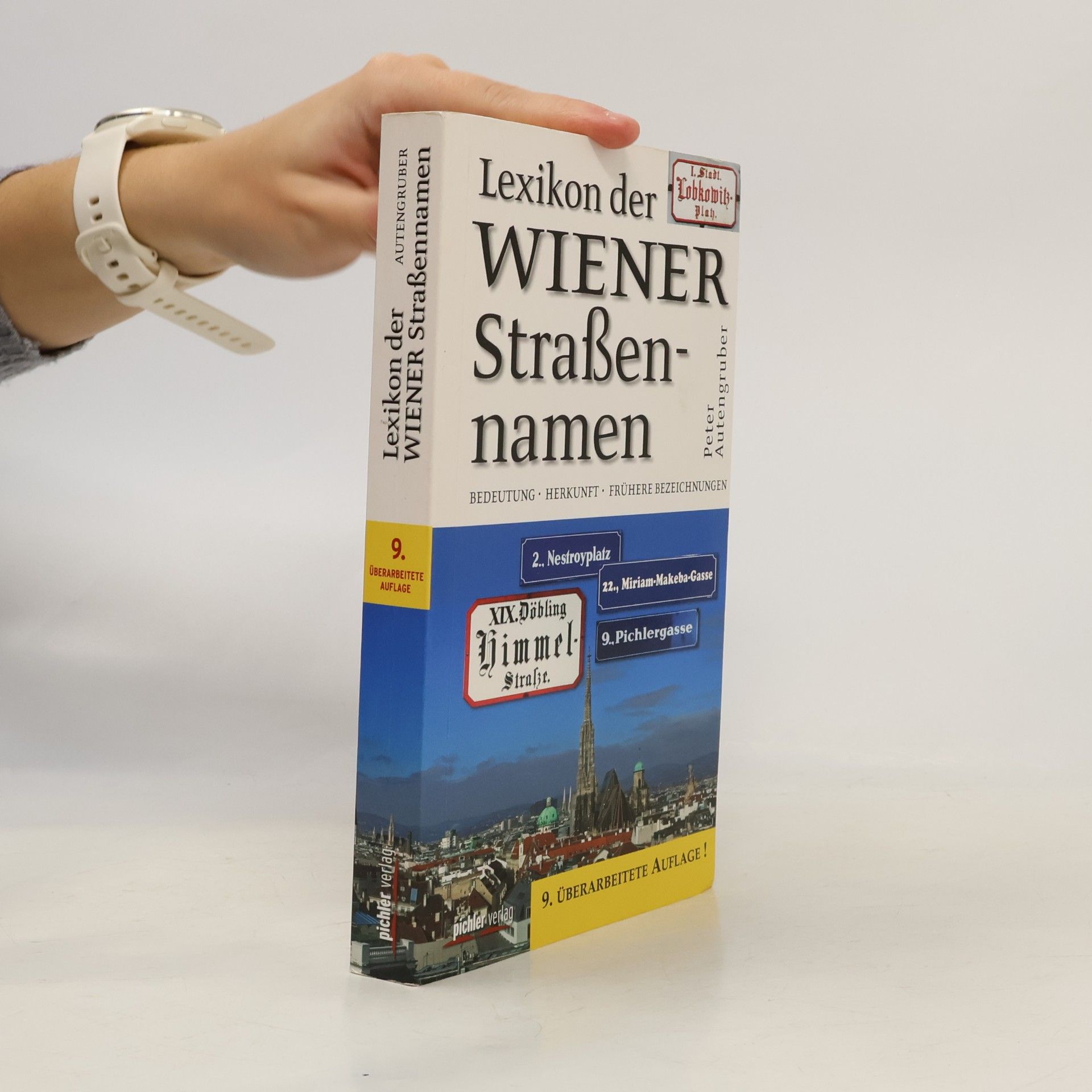 Peter Autengruber Lexikon der Wiener Straßennamen