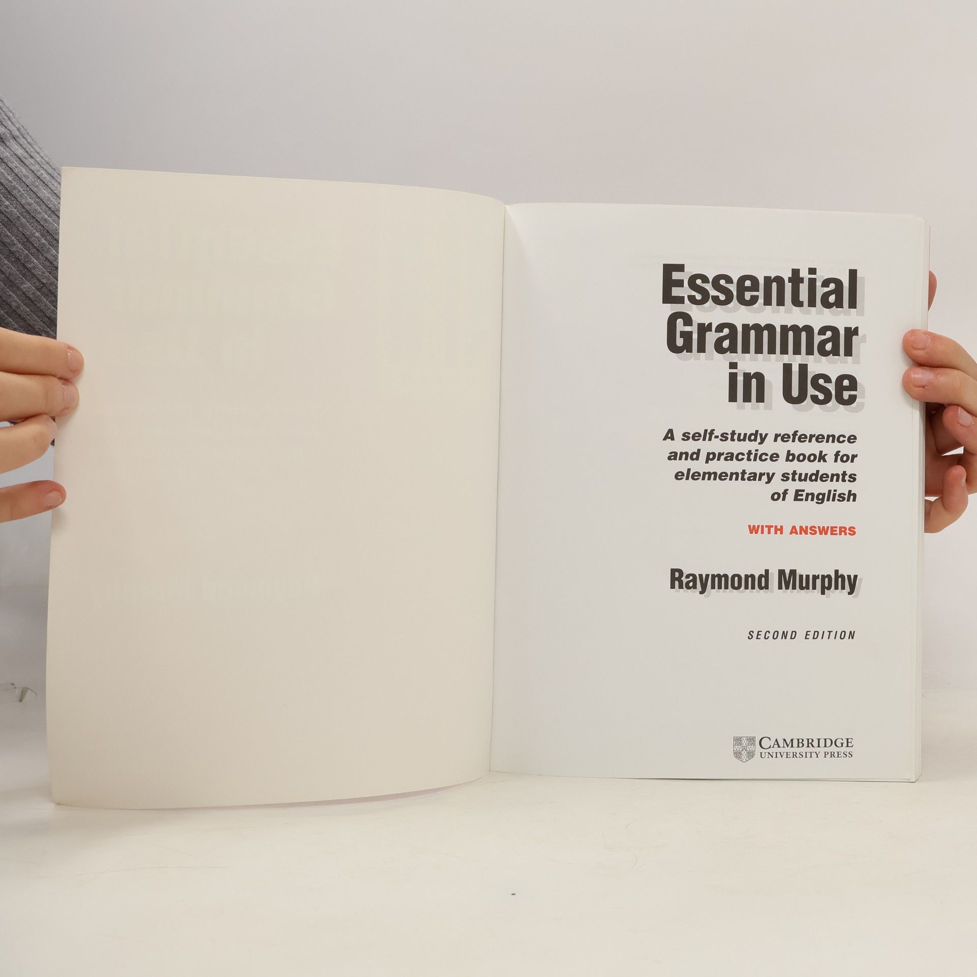 Raymond Murphy Essential Grammar in Use With Answers