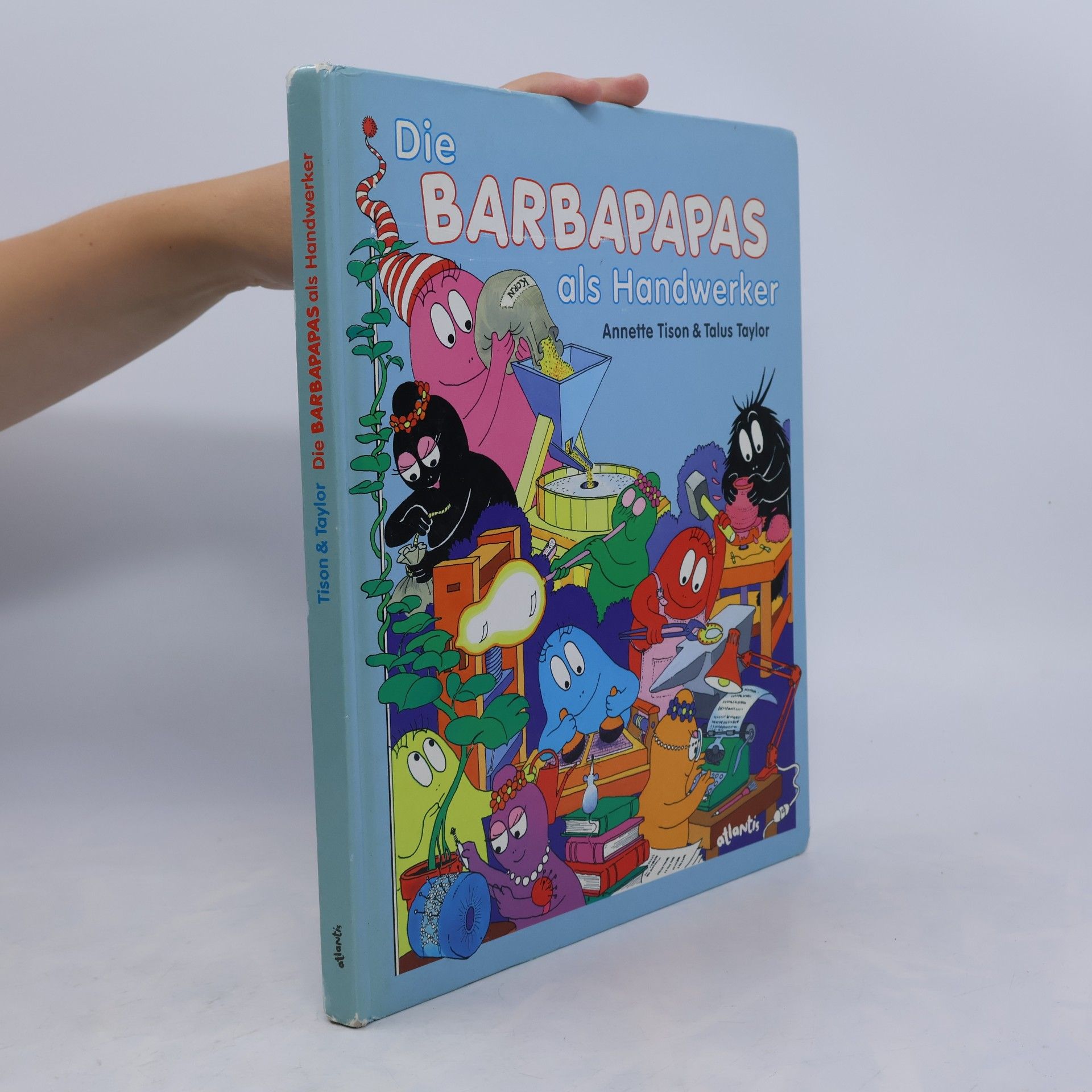 Die Barbapapas als Handwerker