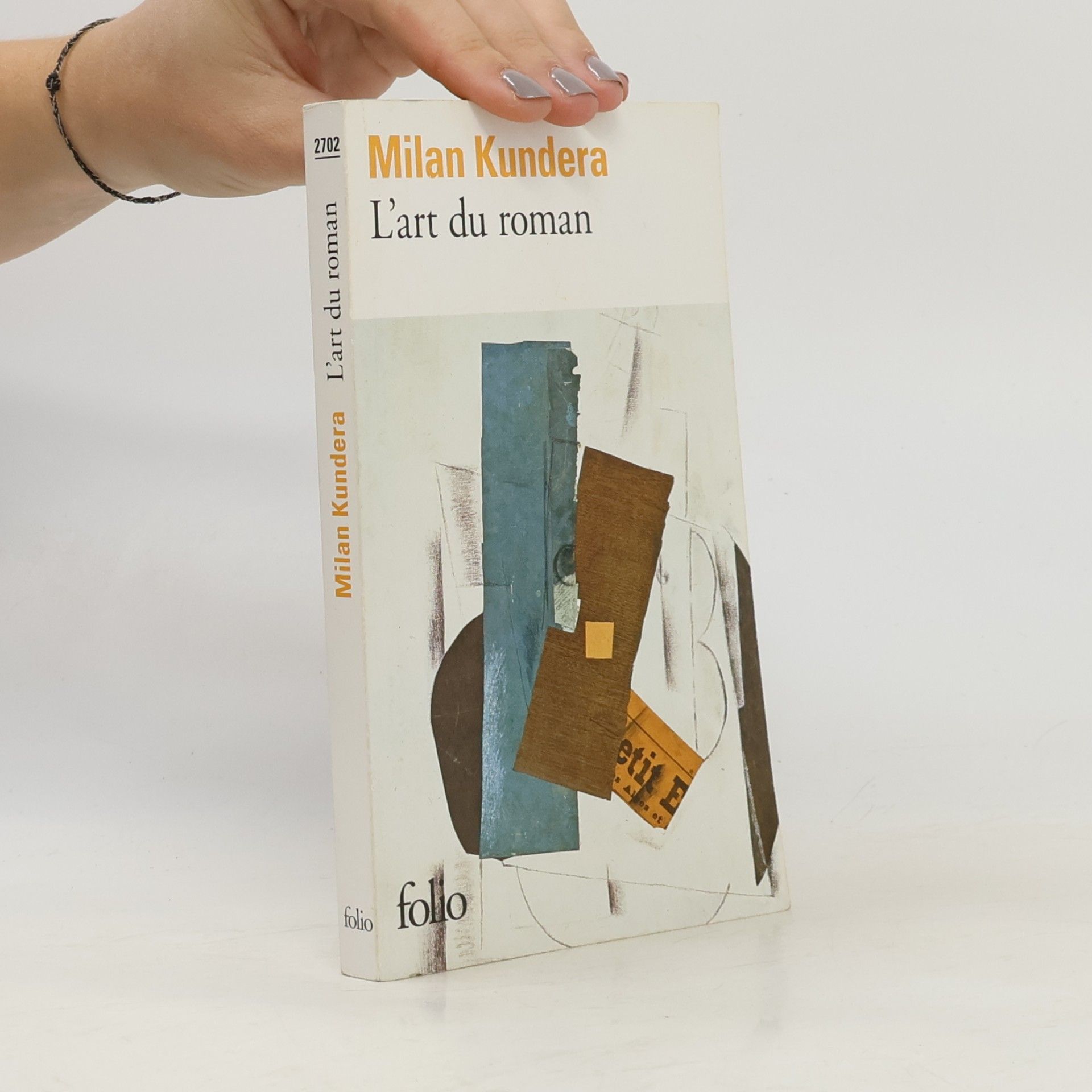 Milan Kundera L'art du roman - essai