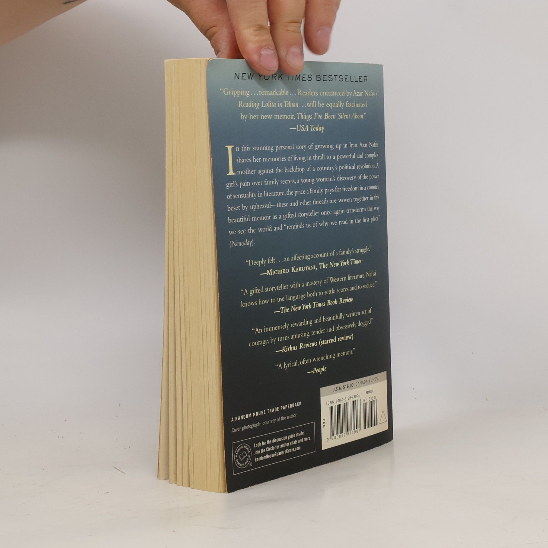 Azar Nafisi Things I've been silent about