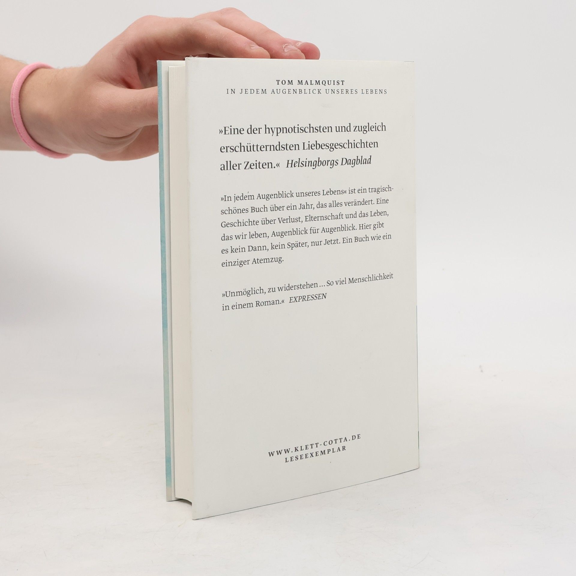Tom Malmquist In jedem Augenblick unseres Lebens
