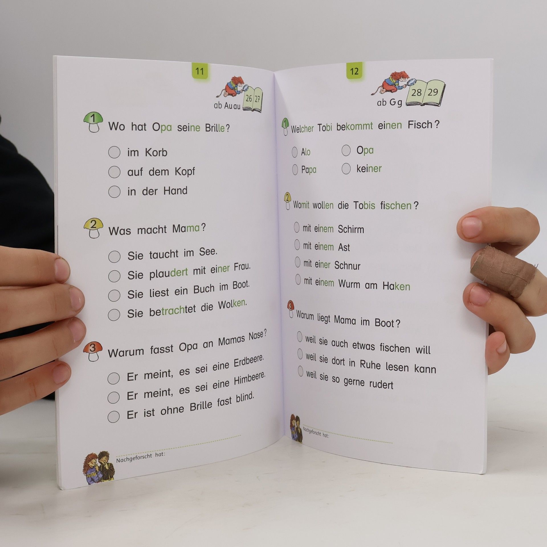 Kolektiv autorů Tobi – Forscherheft zum Erstlesebuch