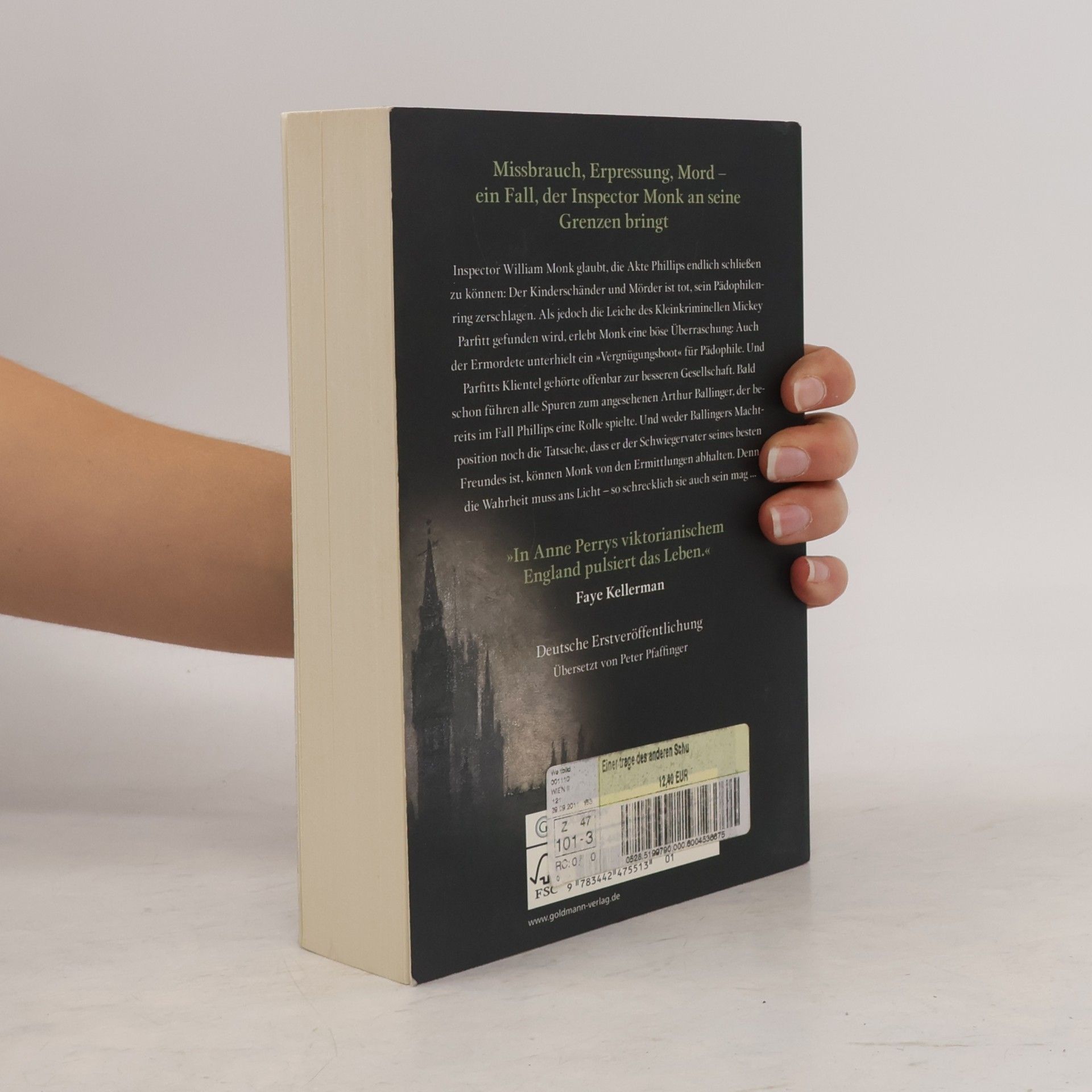 Anne Perry Einer trage des anderen Schuld