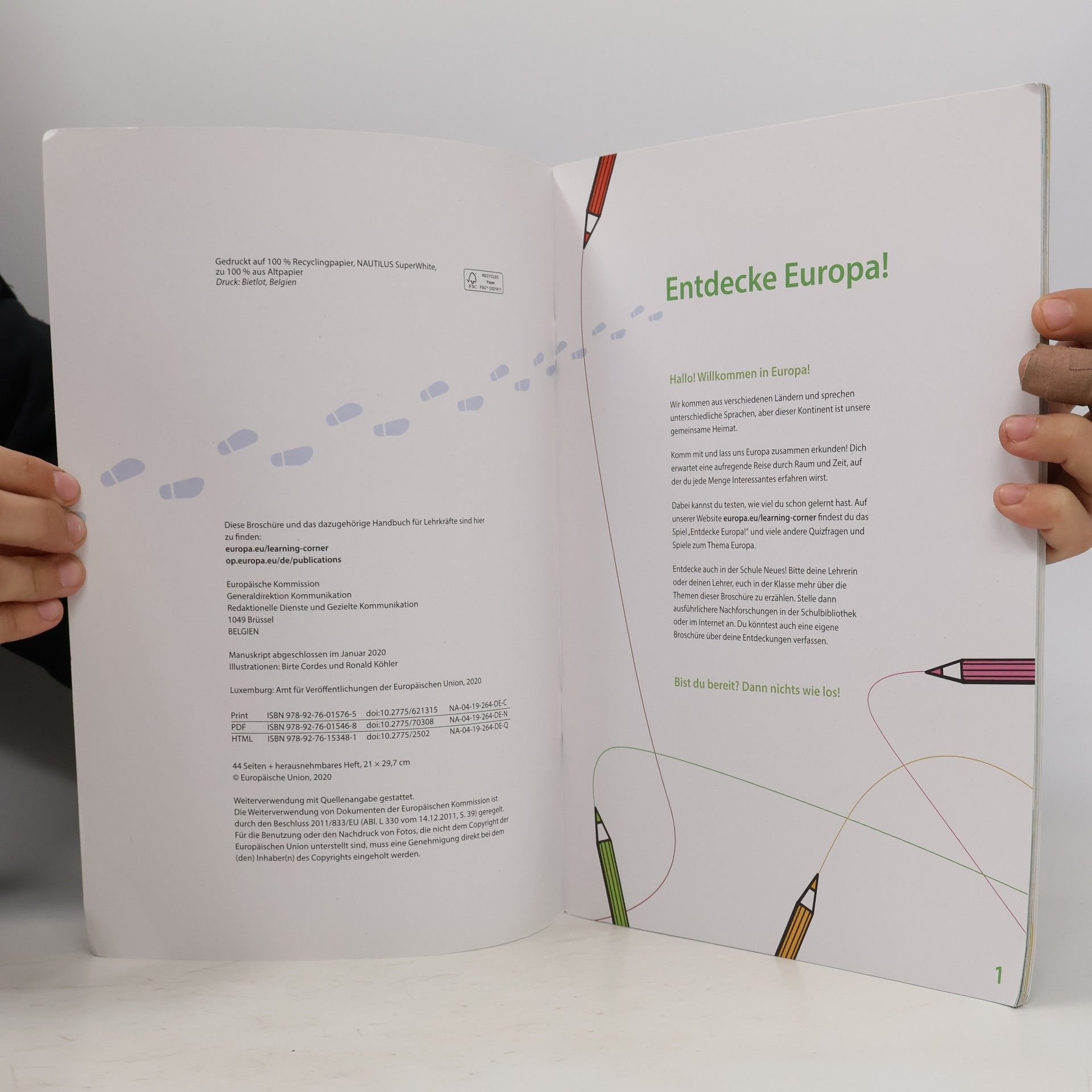 Birte Cordes Entdecke Europa!