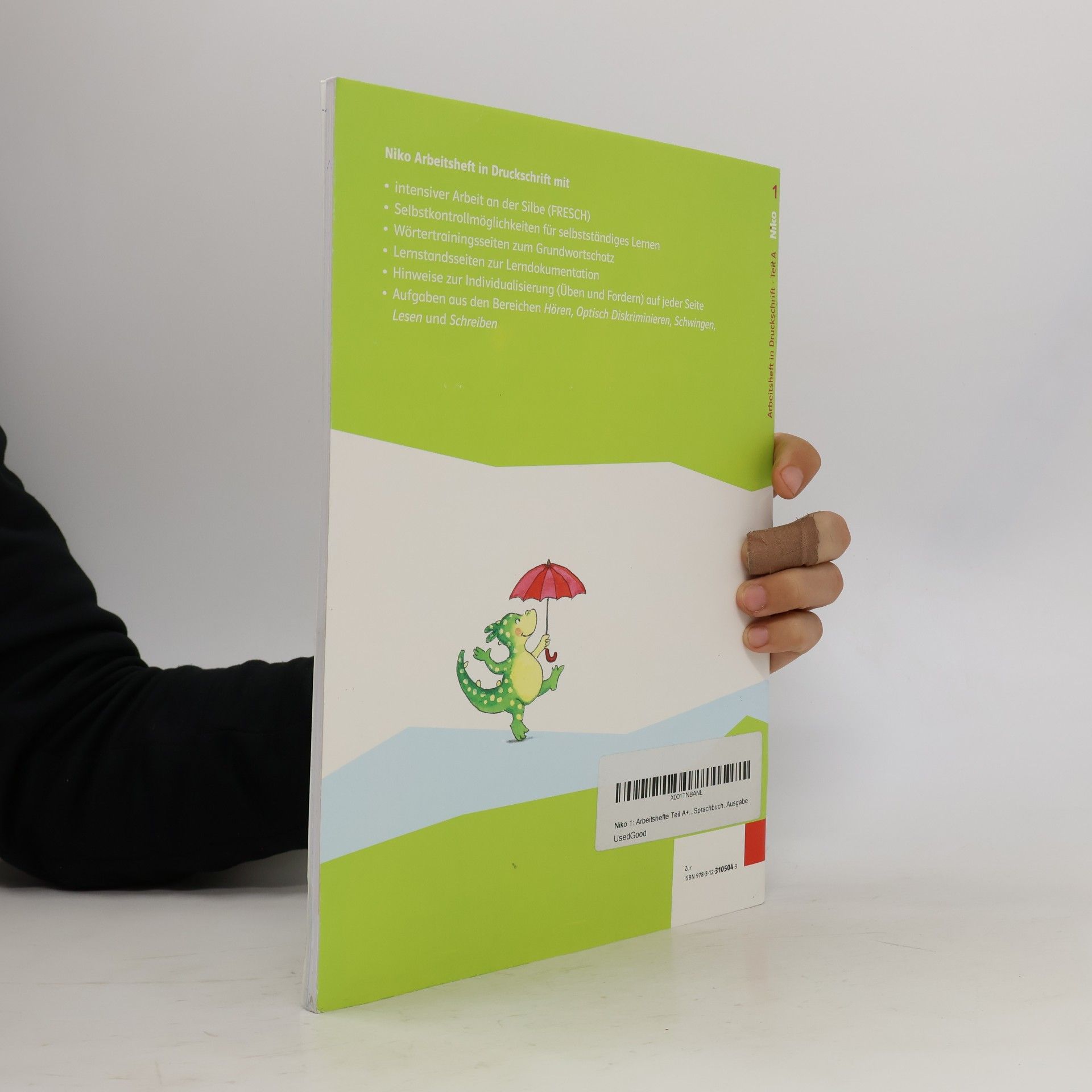 Autorenkollektiv Niko 1. Arbeitshefte Teil B und Schreibtabelle