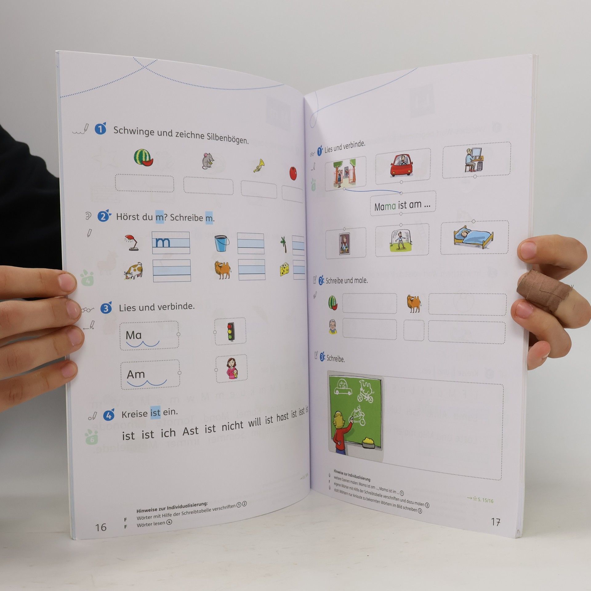 Autorenkollektiv Niko 1. Arbeitshefte Teil B und Schreibtabelle