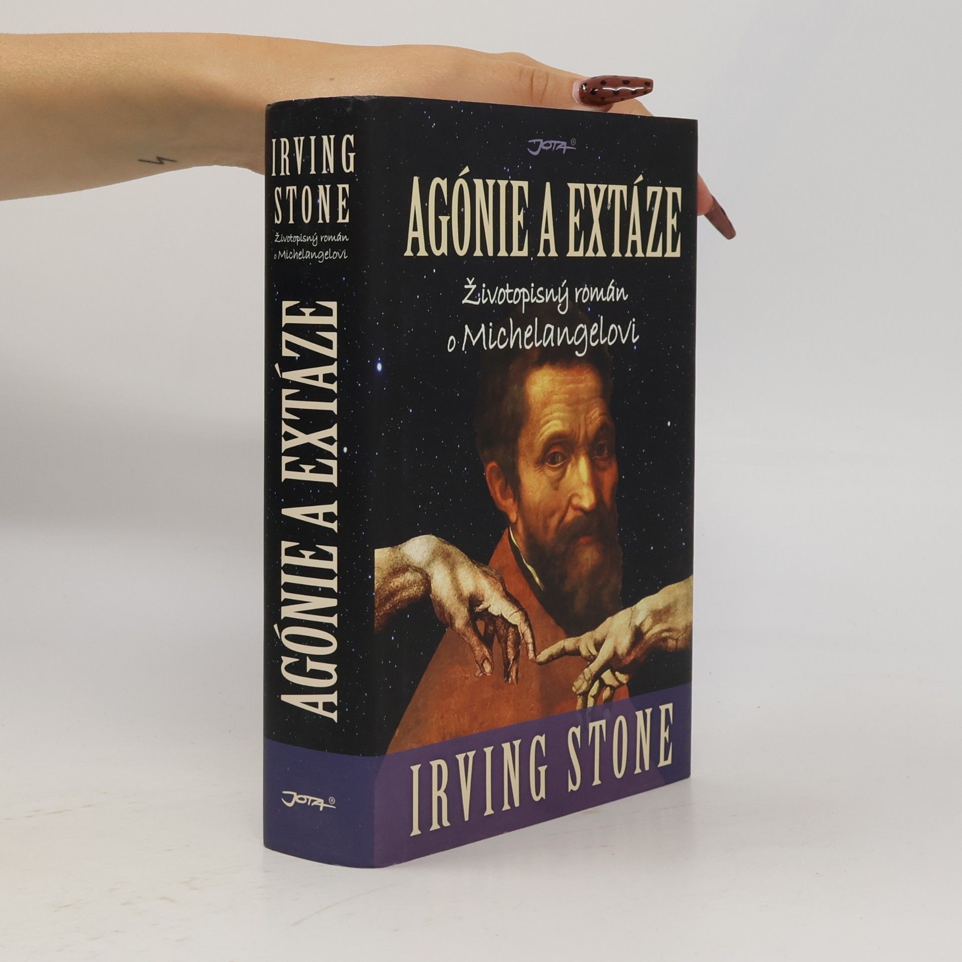 Irving Stone Agónie & extáze : životopisný román o Michelangelovi