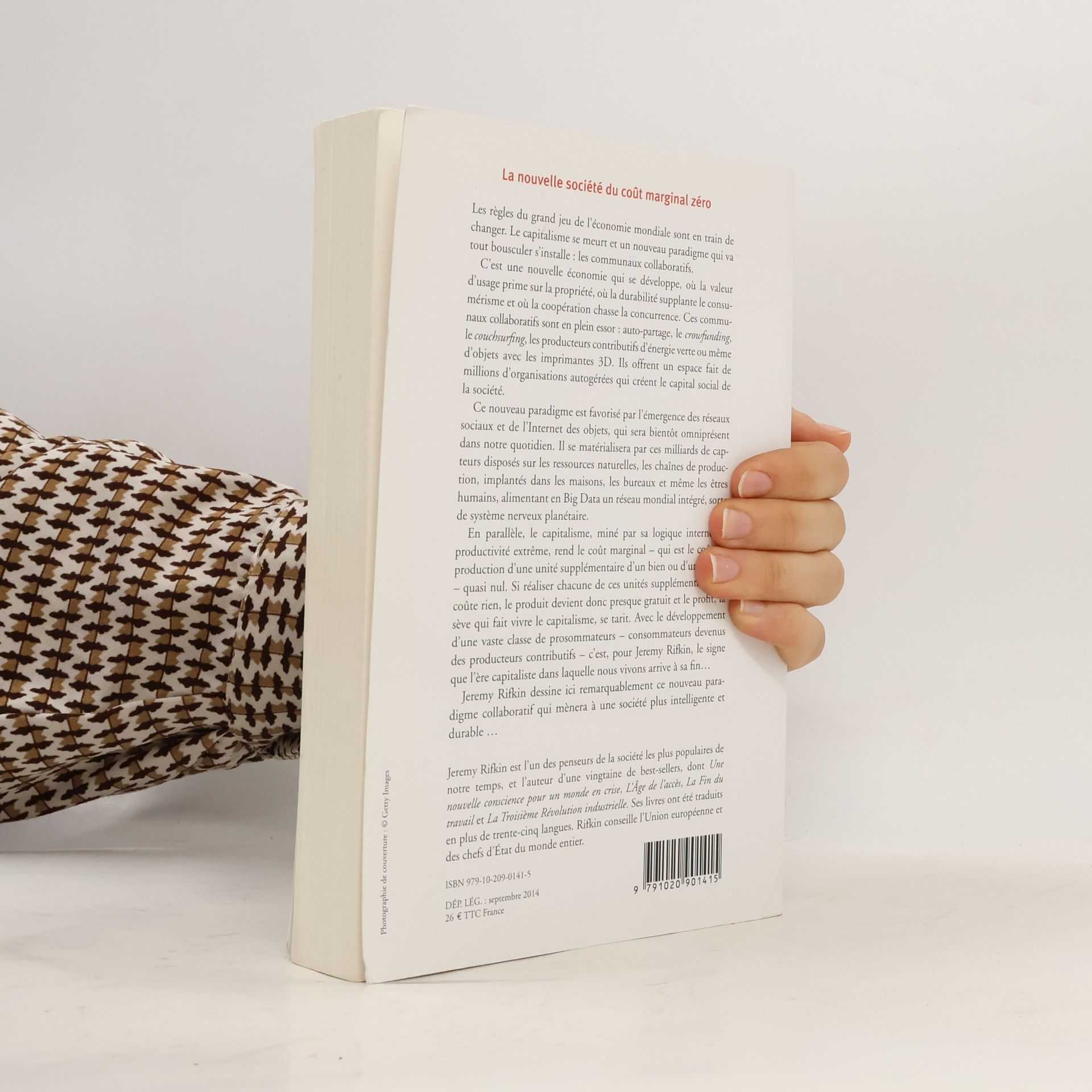 Jeremy Rifkin La nouvelle société du coût marginal zéro