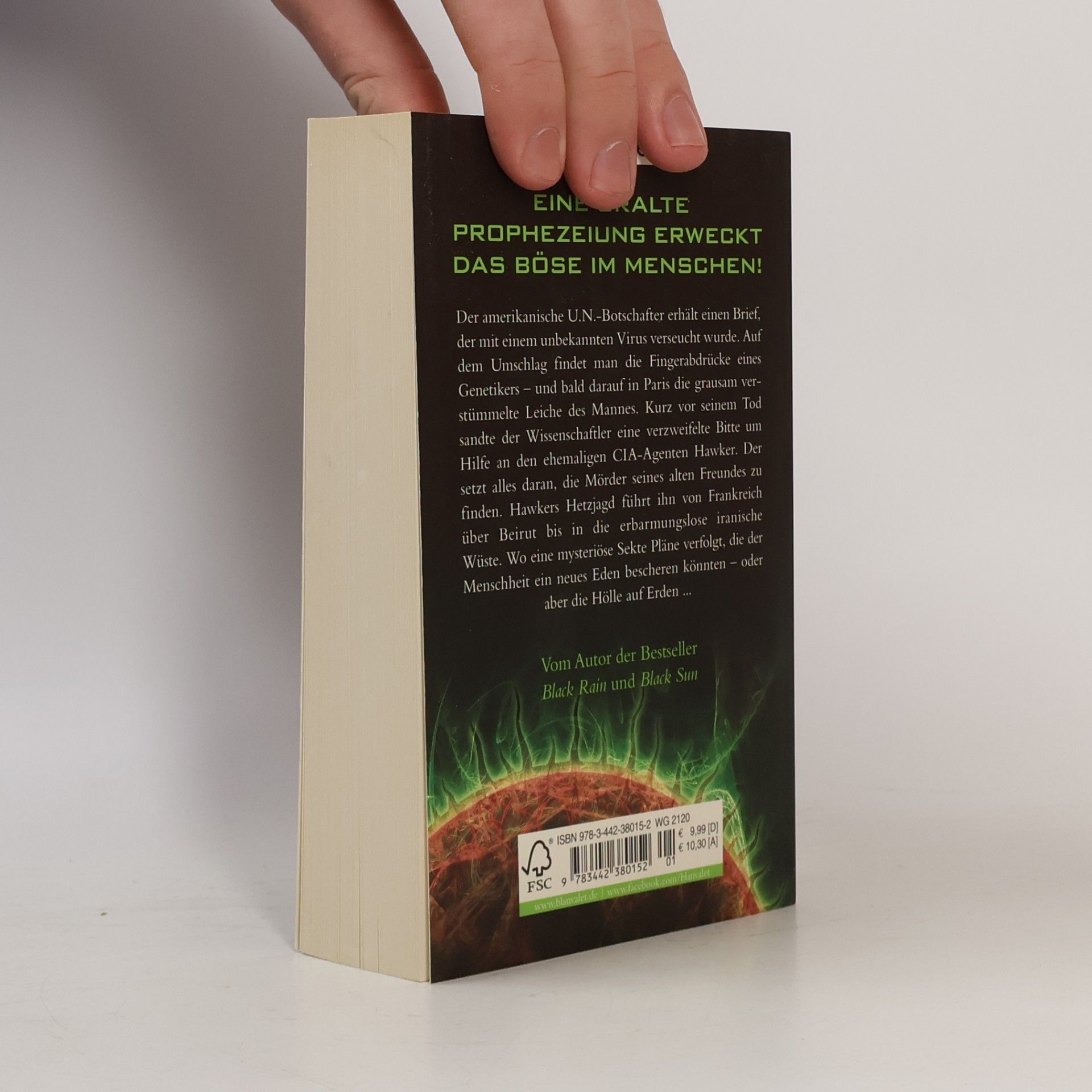 Graham Brown Eden Prophecy. Thriller