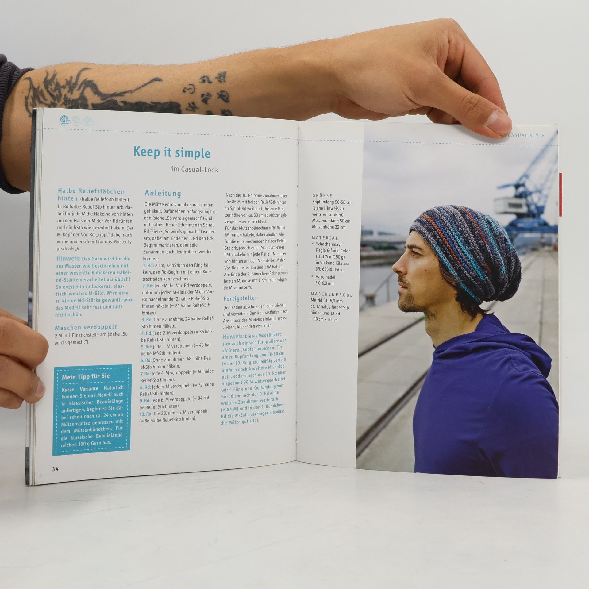 Tanja Steinbach beBeanie men