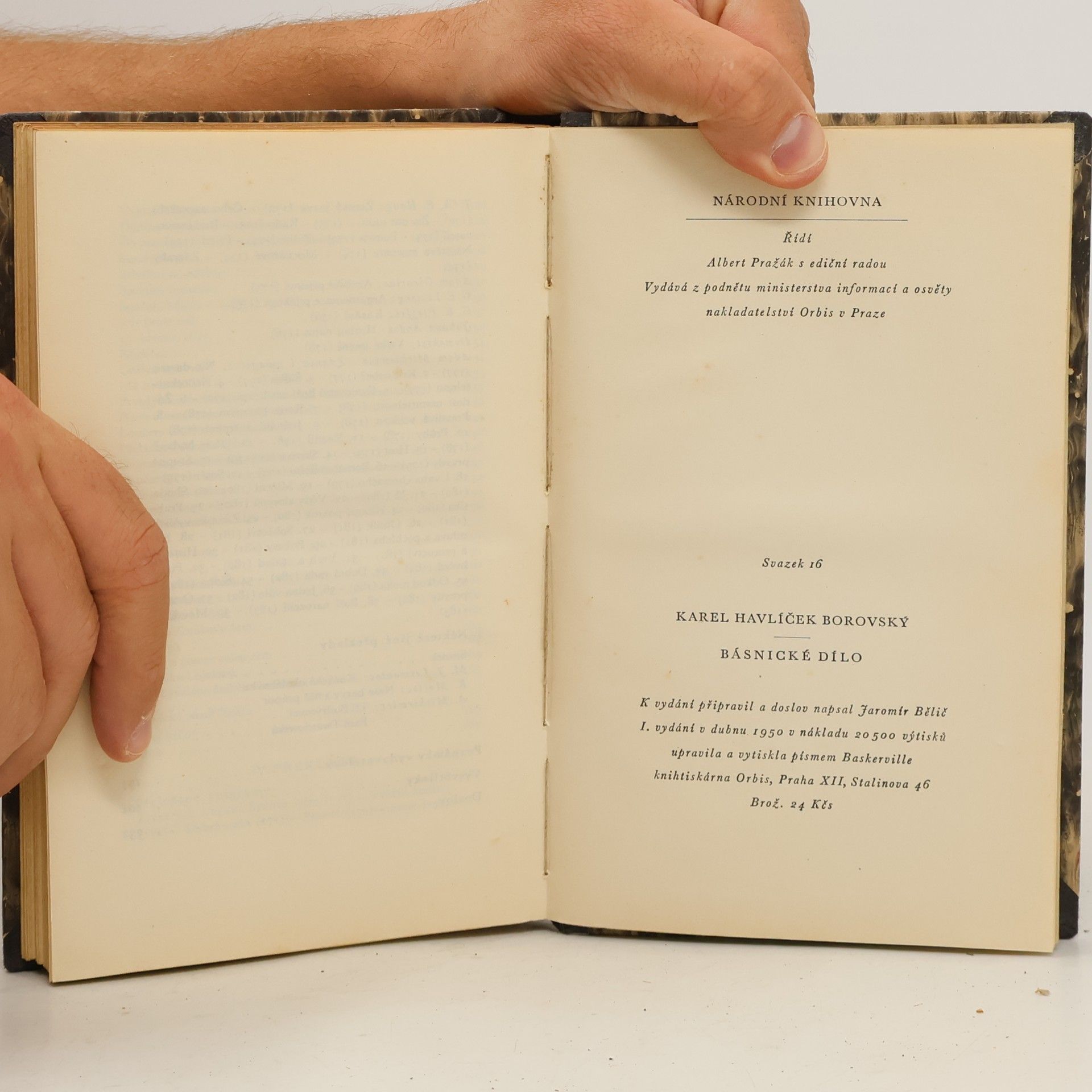 Karel Havlíček Borovský Básnické dílo