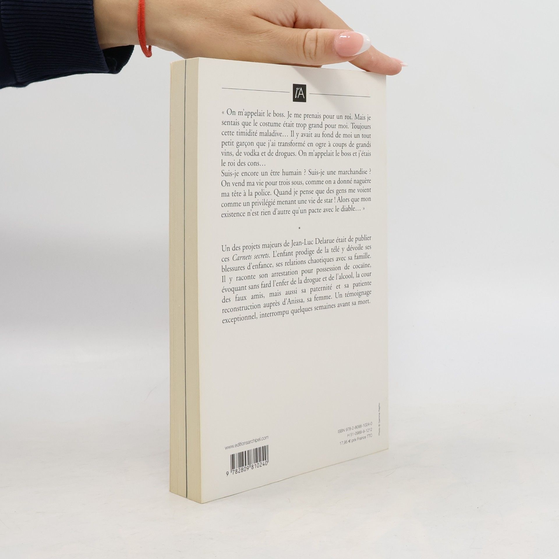 Jean-Luc Delarue Carnets secrets