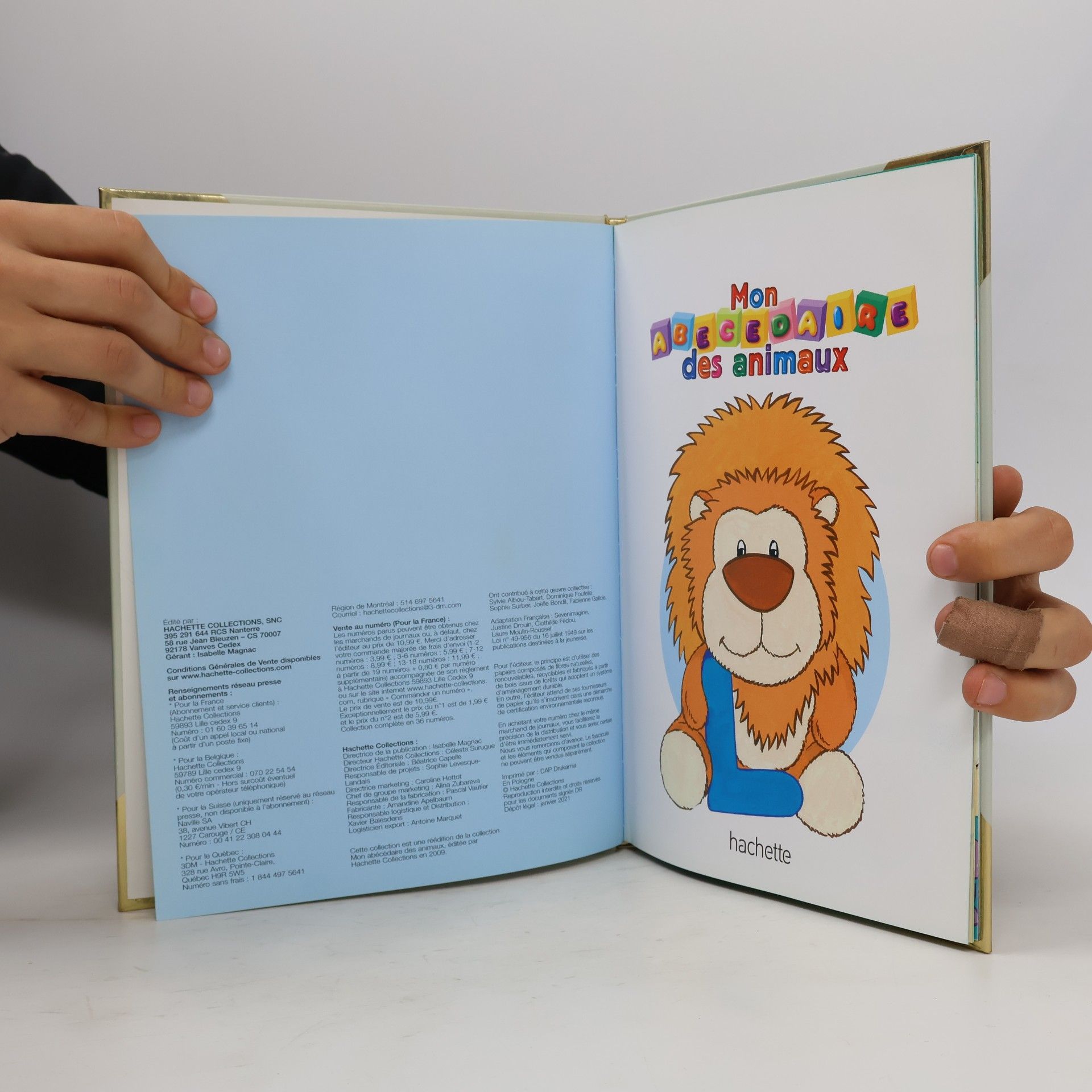 Sylvie Albou-Tabart Découvre le L avec Léon le lion