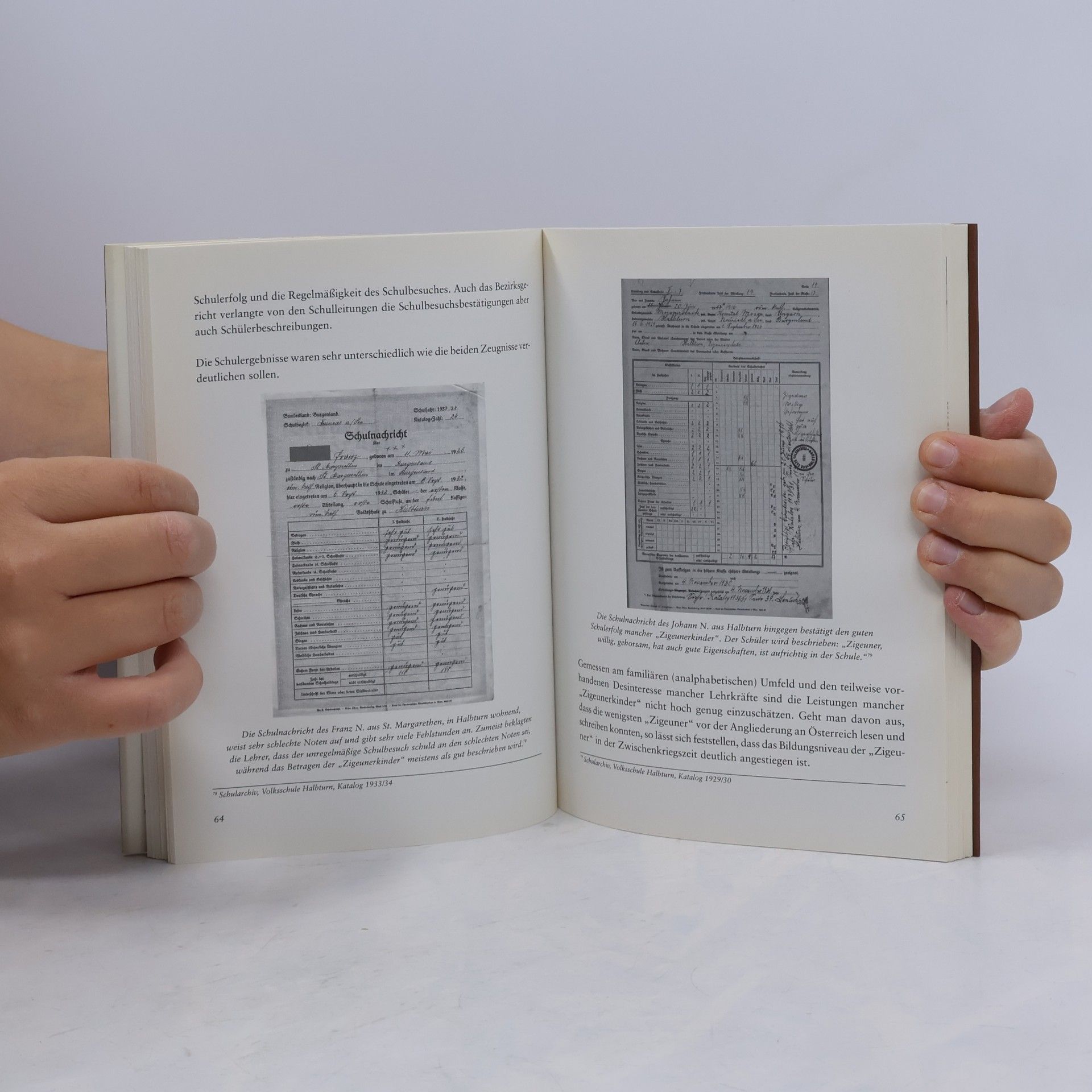 Herbert Brettl Quellen zur Geschichte der "Zigeunerpolitik" zwischen 1921 und 1945 im Bezirk Neusiedl am See