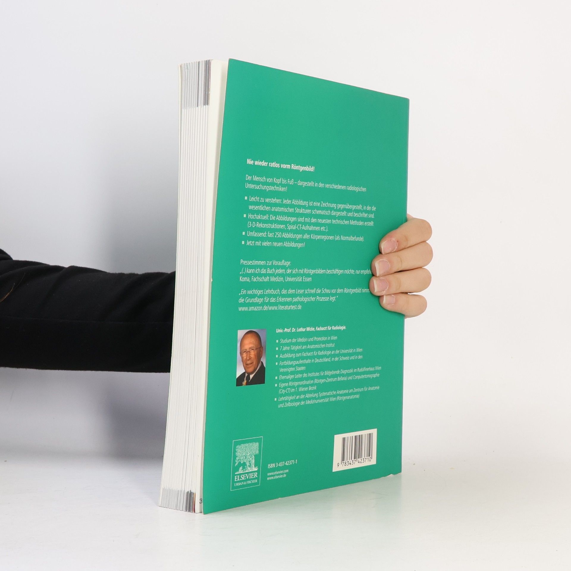 Lothar Wicke Atlas der Röntgenanatomie