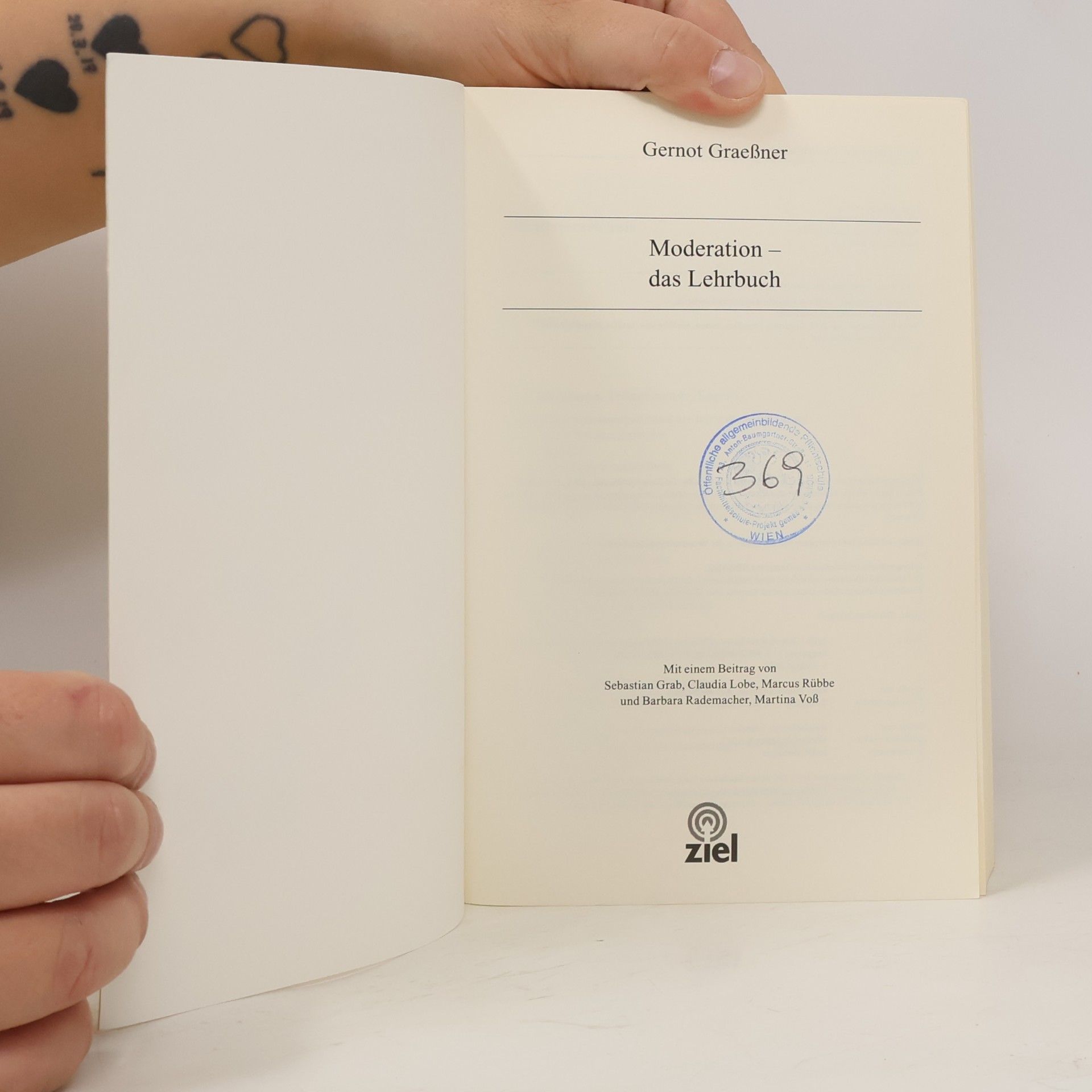 Gernot Graeßner Moderation - das Lehrbuch