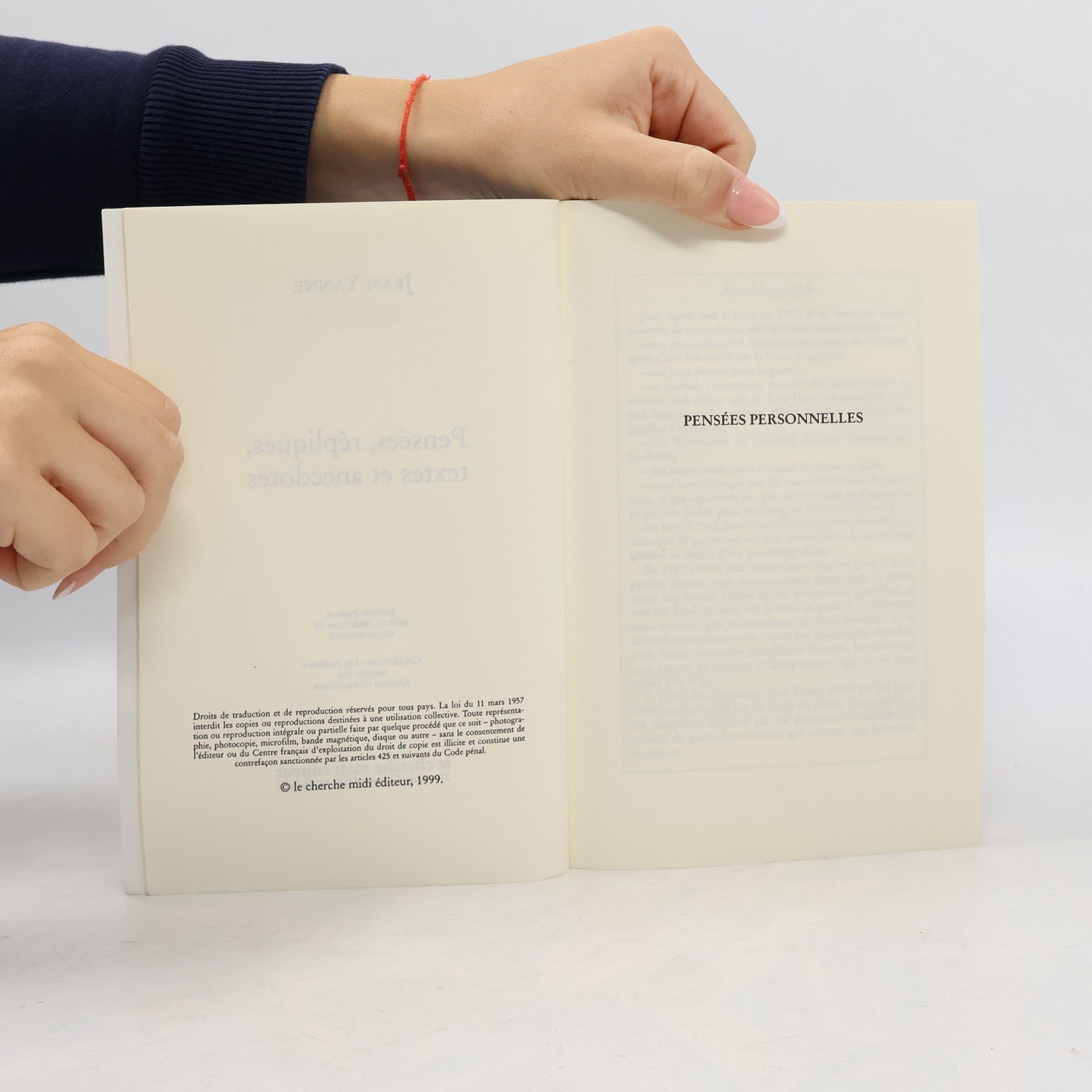 Gilles Durieux Pensées, répliques, textes et anecdotes