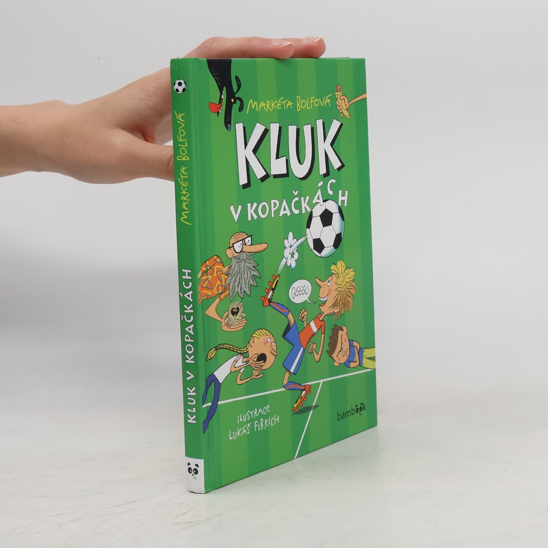Markéta Bolfová Kluk v kopačkách