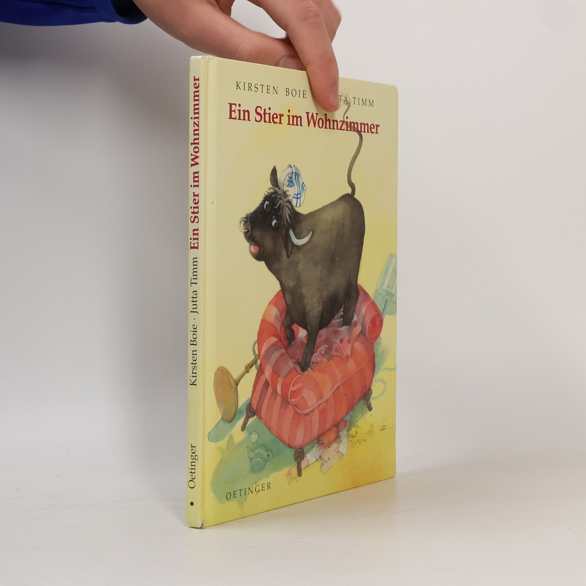 Ein Stier im Wohnzimmer