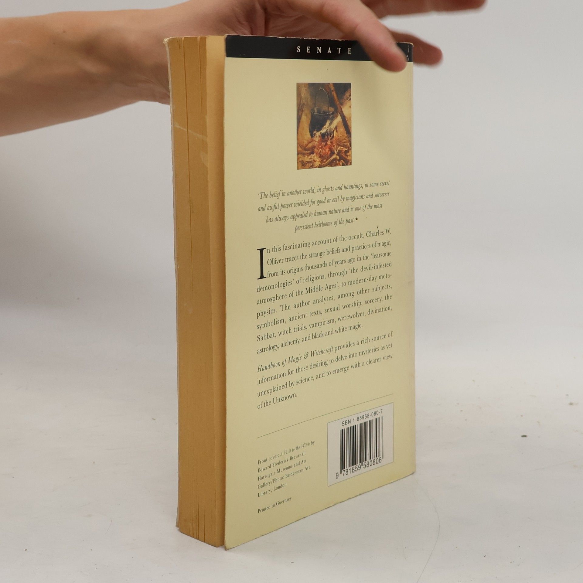 Charles W. Olliver Handbook of Magic and Witchcraft