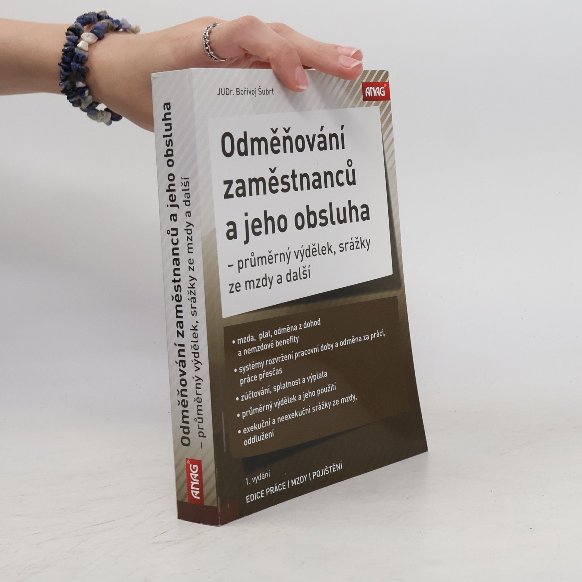 Bořivoj Šubrt Odměňování zaměstnanců a jeho obsluha – průměrný výdělek, srážky ze mzdy a další