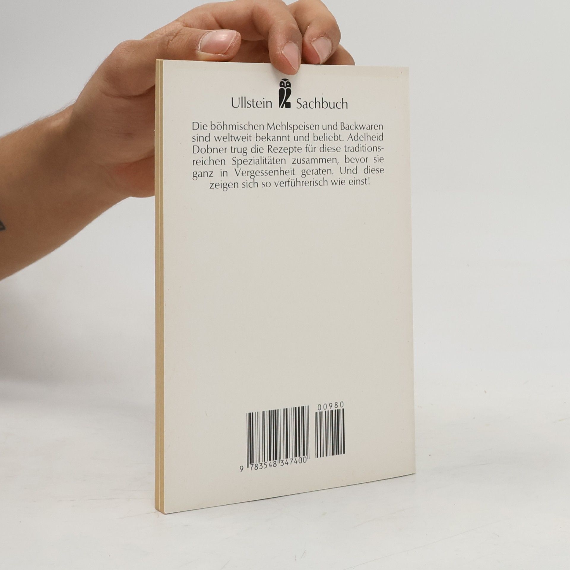 Adelheid Dobner Ullstein Sachbuch: Das altböhmische Backbuch