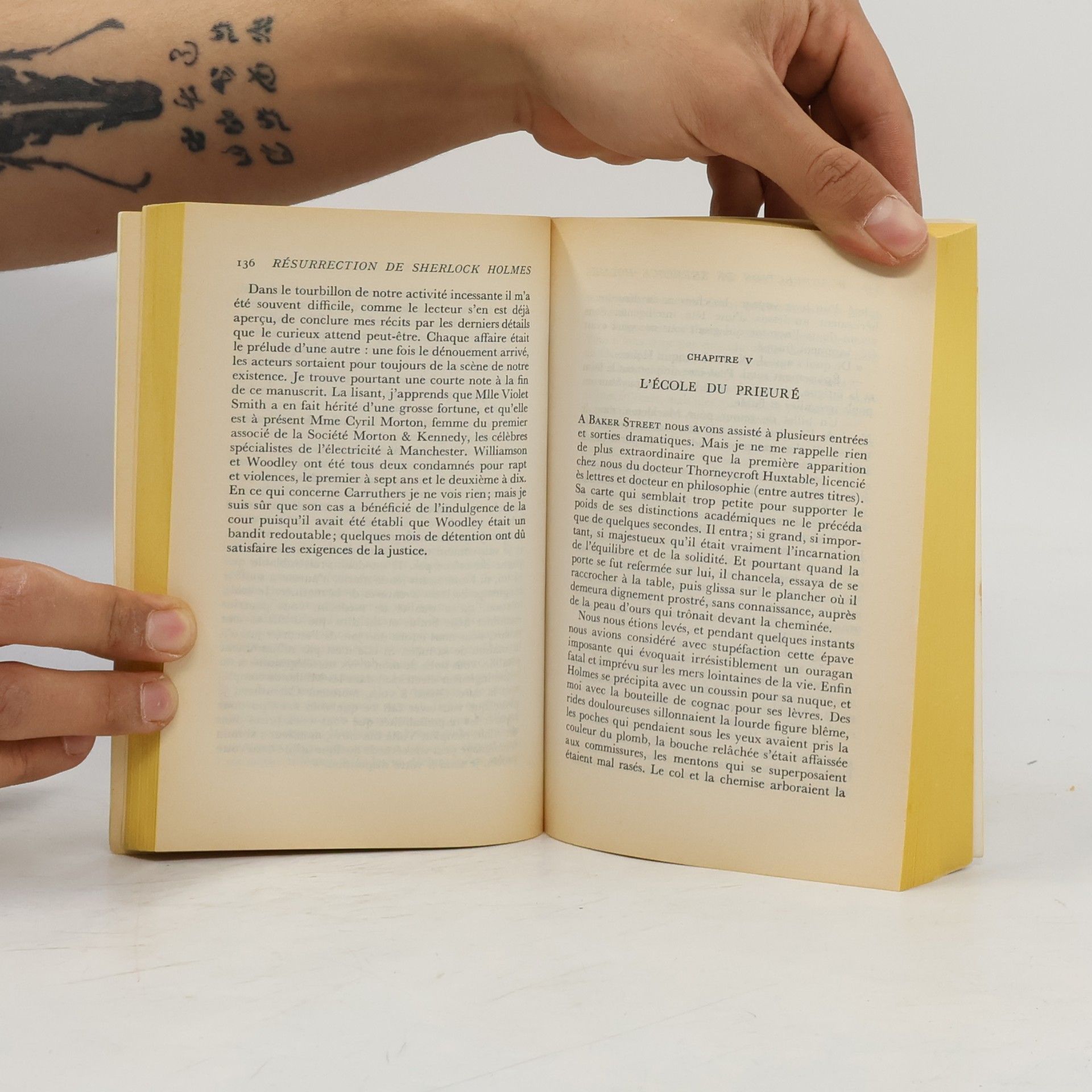 Arthur Conan Doyle Résurrection de Sherlock Holmes - Texte intégral