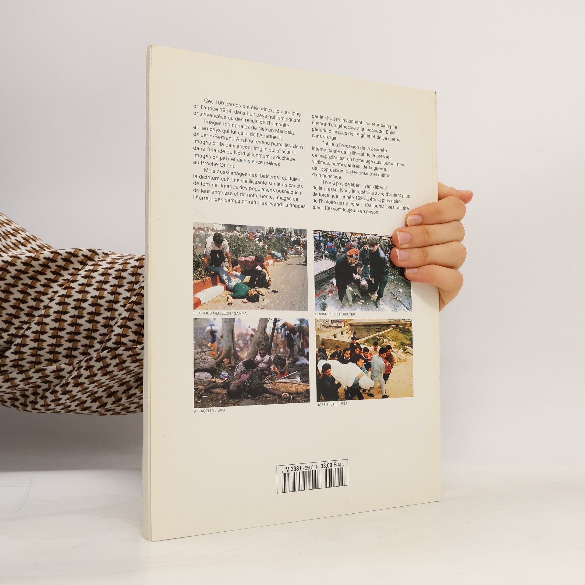 Izis Bidermanas Reporters sans frontières - 1995: 100 photos pour la liberté de la presse