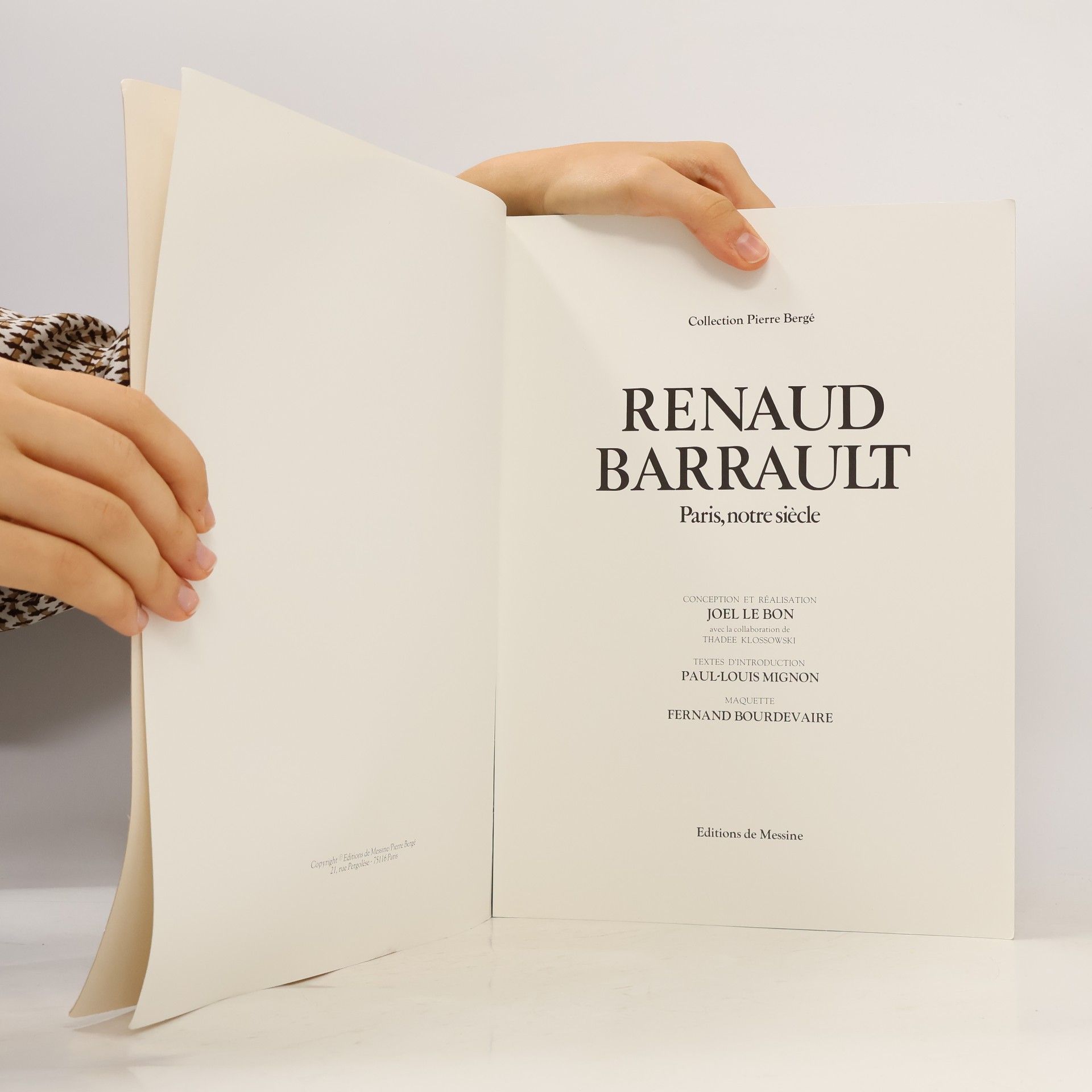 Renaud Barrault Collection Pierre Bergé: Renaud, Barrault