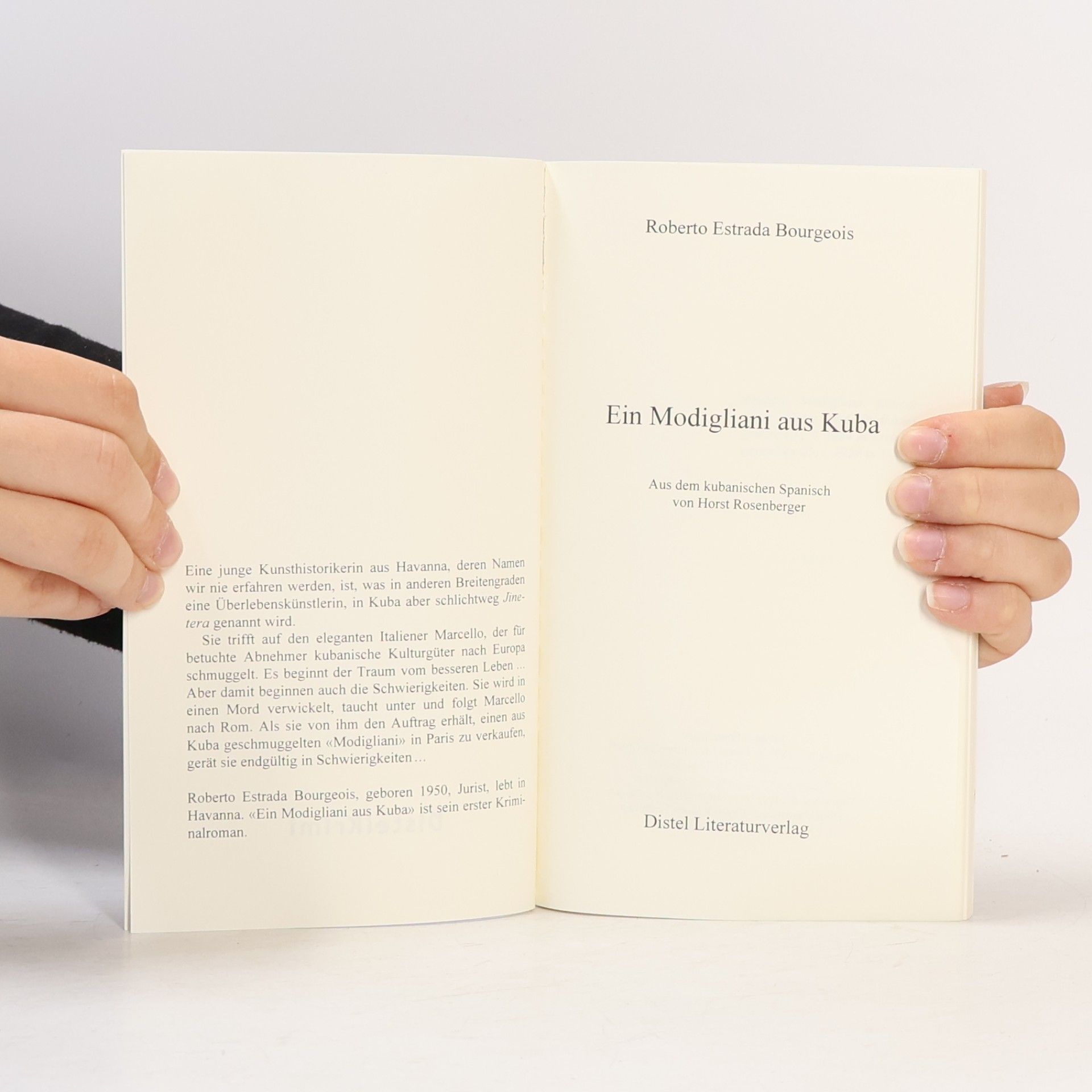 Roberto Estrada Bourgeois Ein Modigliani aus Kuba